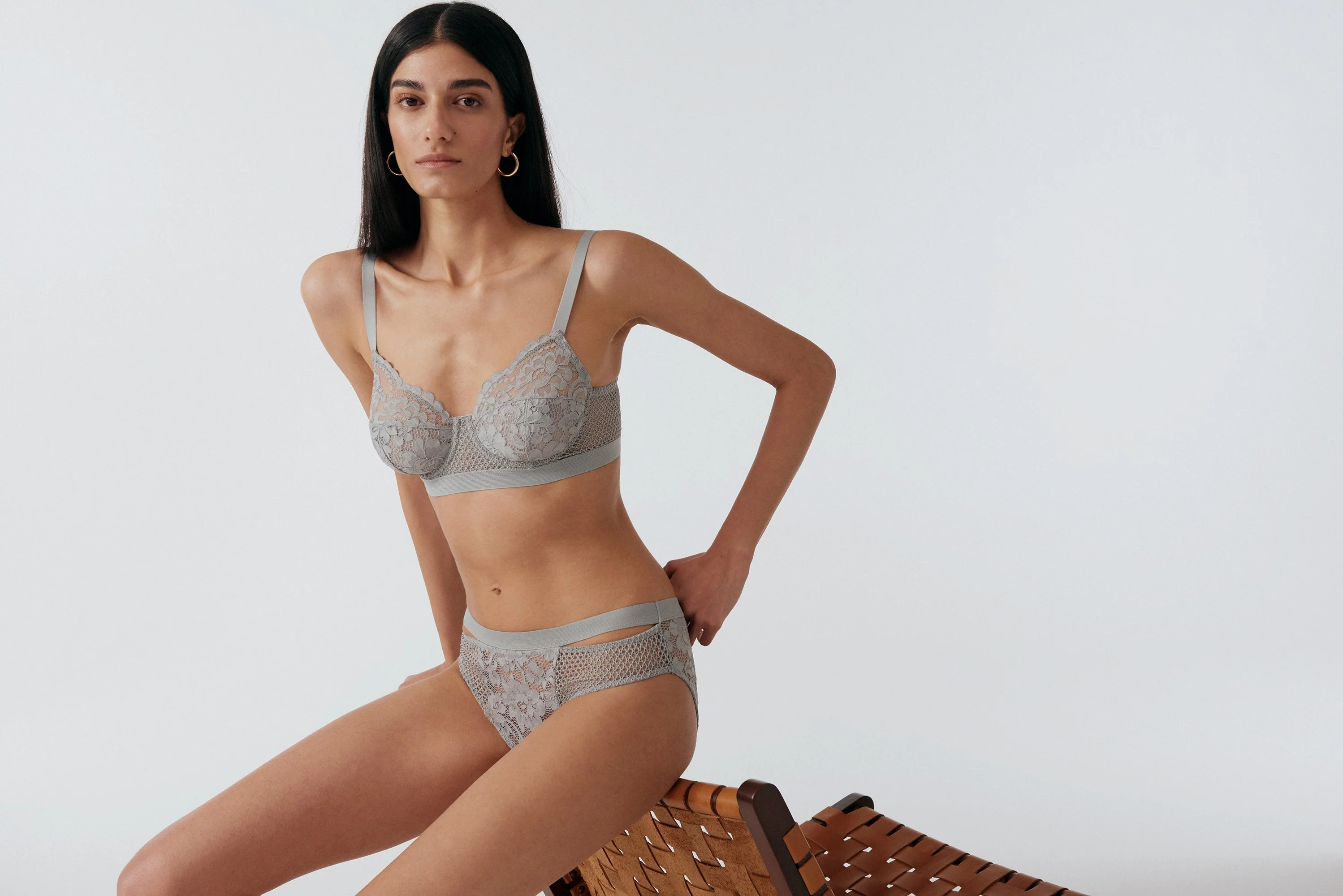 Petunia Strapless Underwire Bra | Blue Mist - Image 4