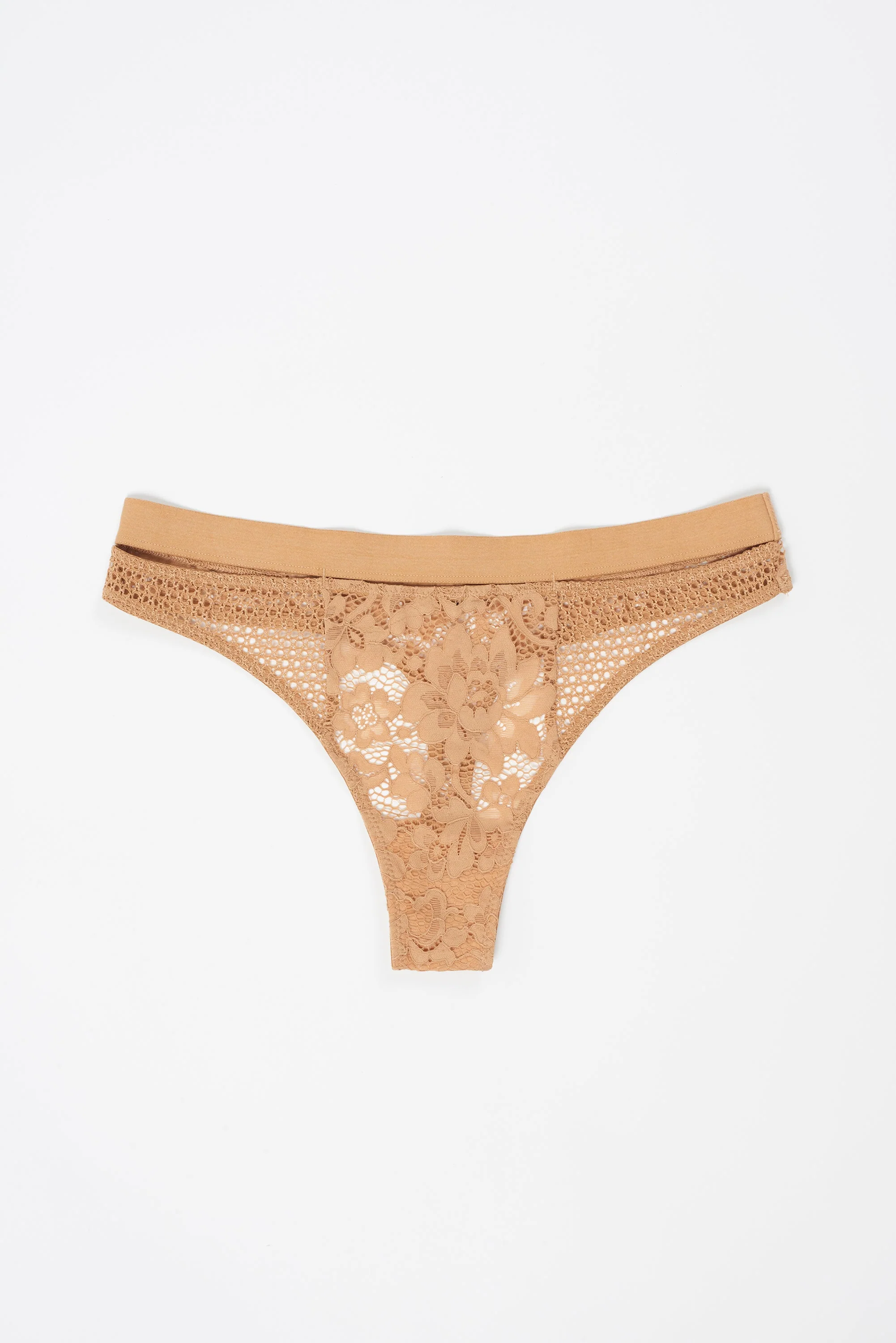 Petunia Thong | Caramel