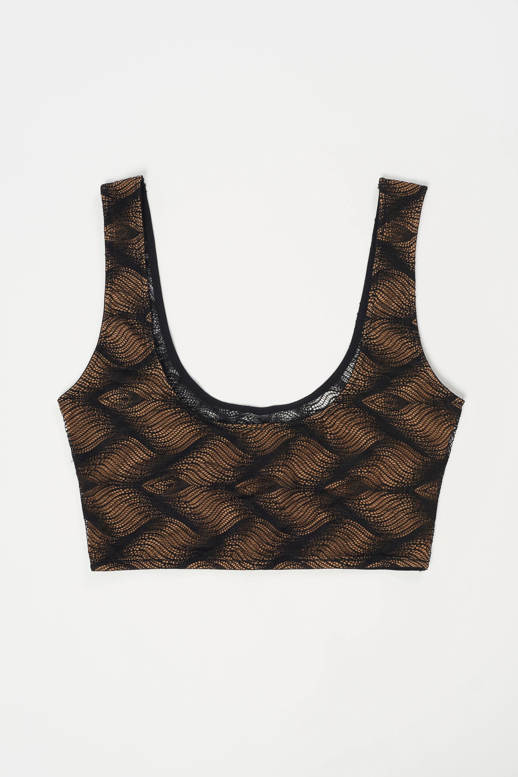 Vertigo Crop Top | Black