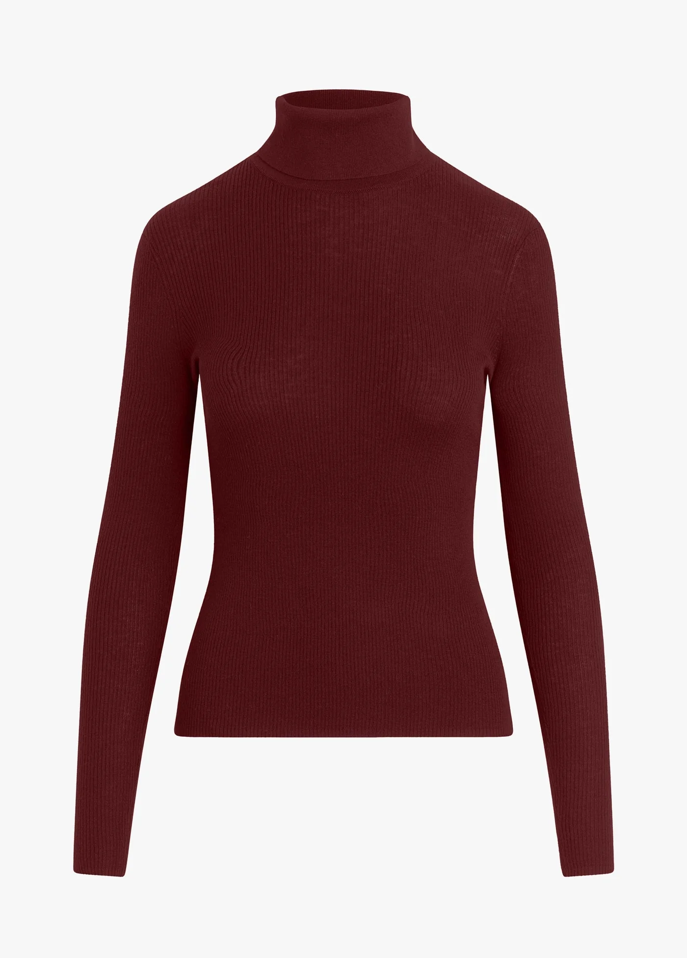 The Amelia Long Sleeve Top | Vino - Image 4