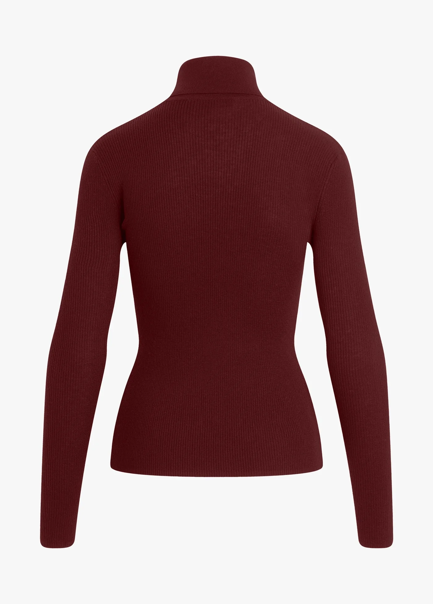 The Amelia Long Sleeve Top | Vino - Image 5