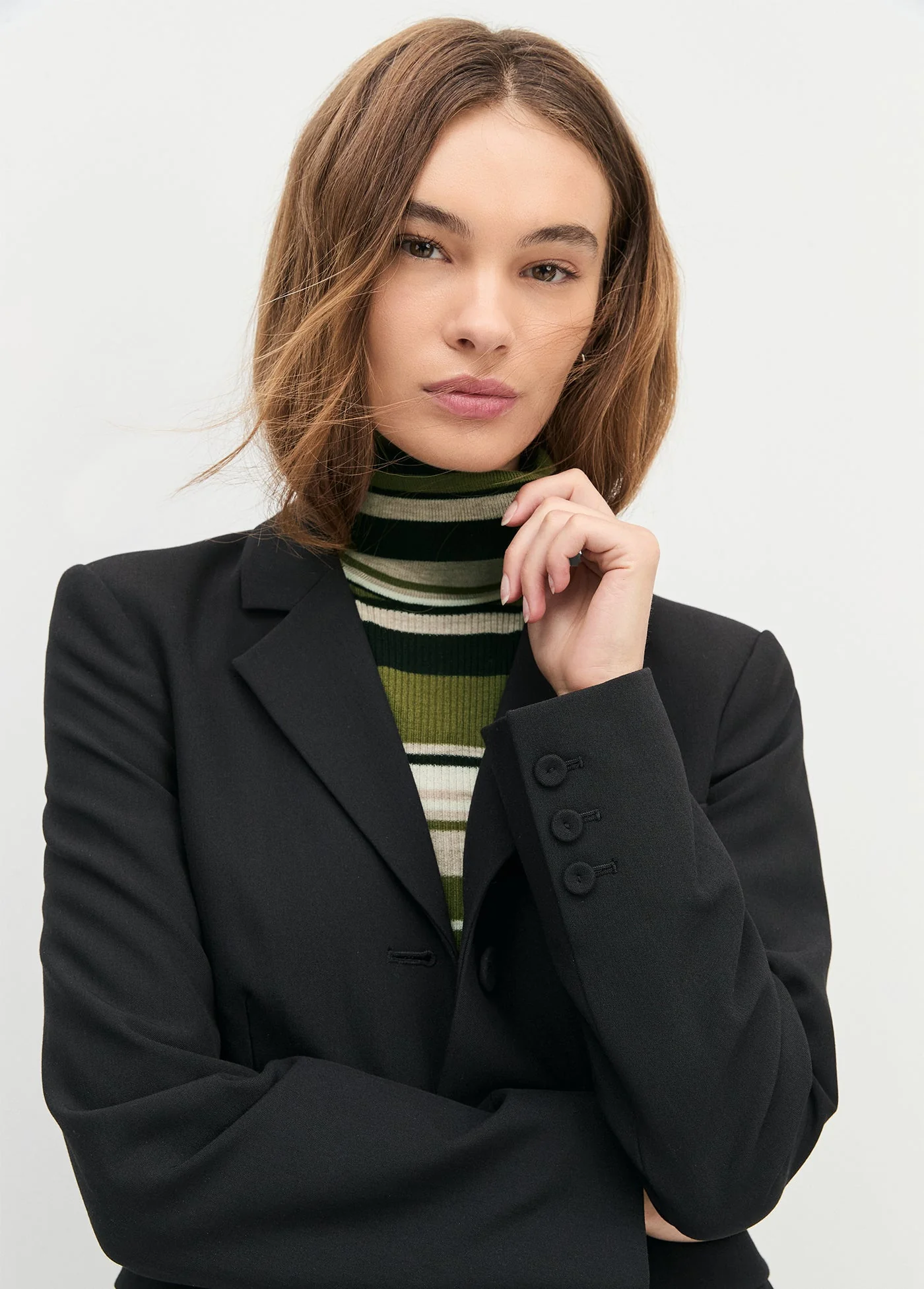 The Amelia Top | Nottingham Stripe - Image 3