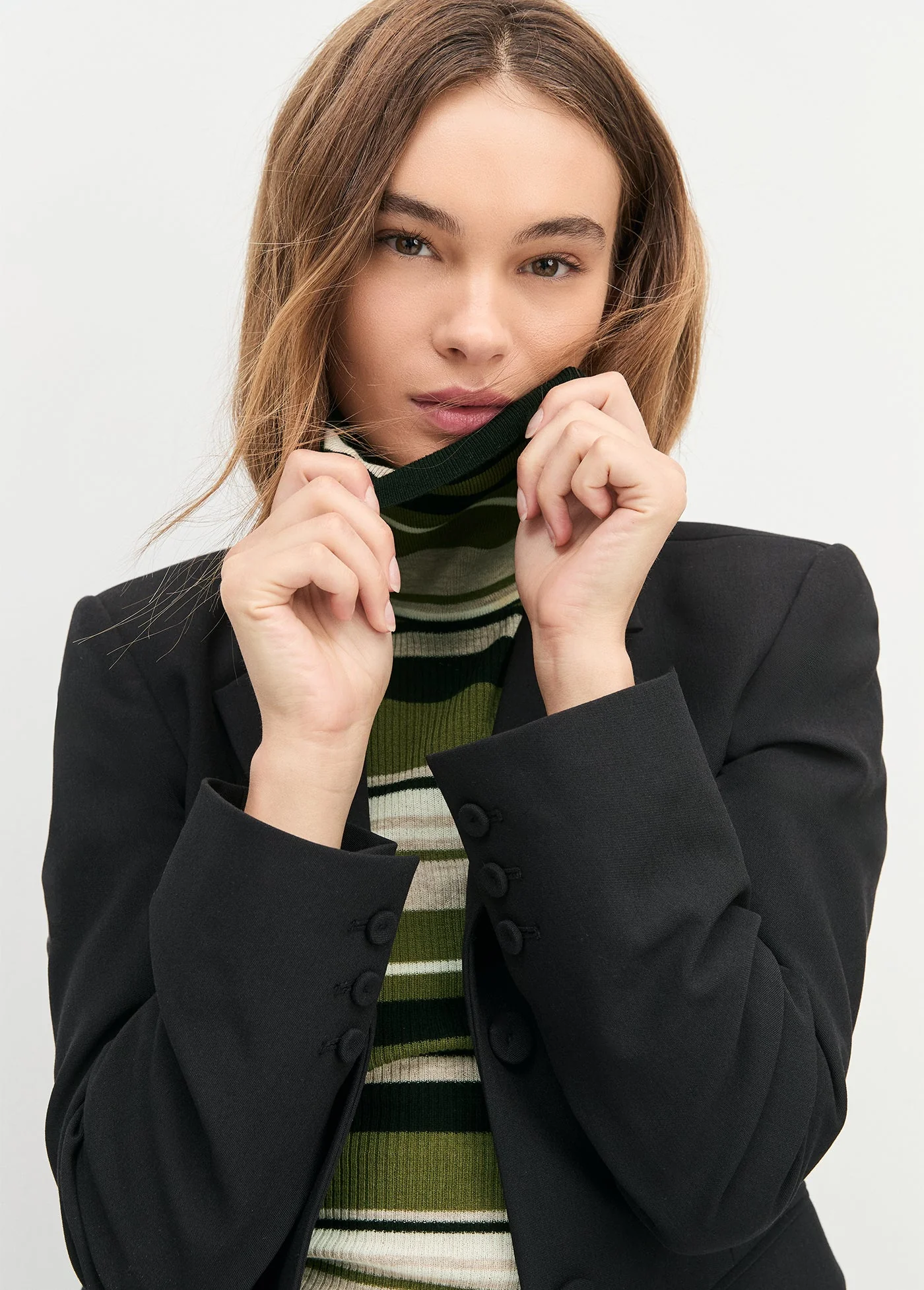 The Amelia Top | Nottingham Stripe - Image 5