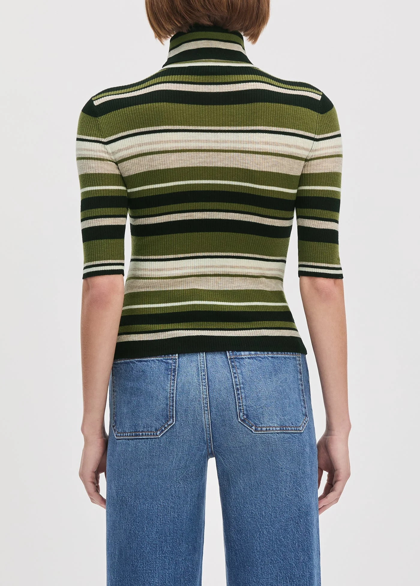 The Amelia Top | Nottingham Stripe - Image 8