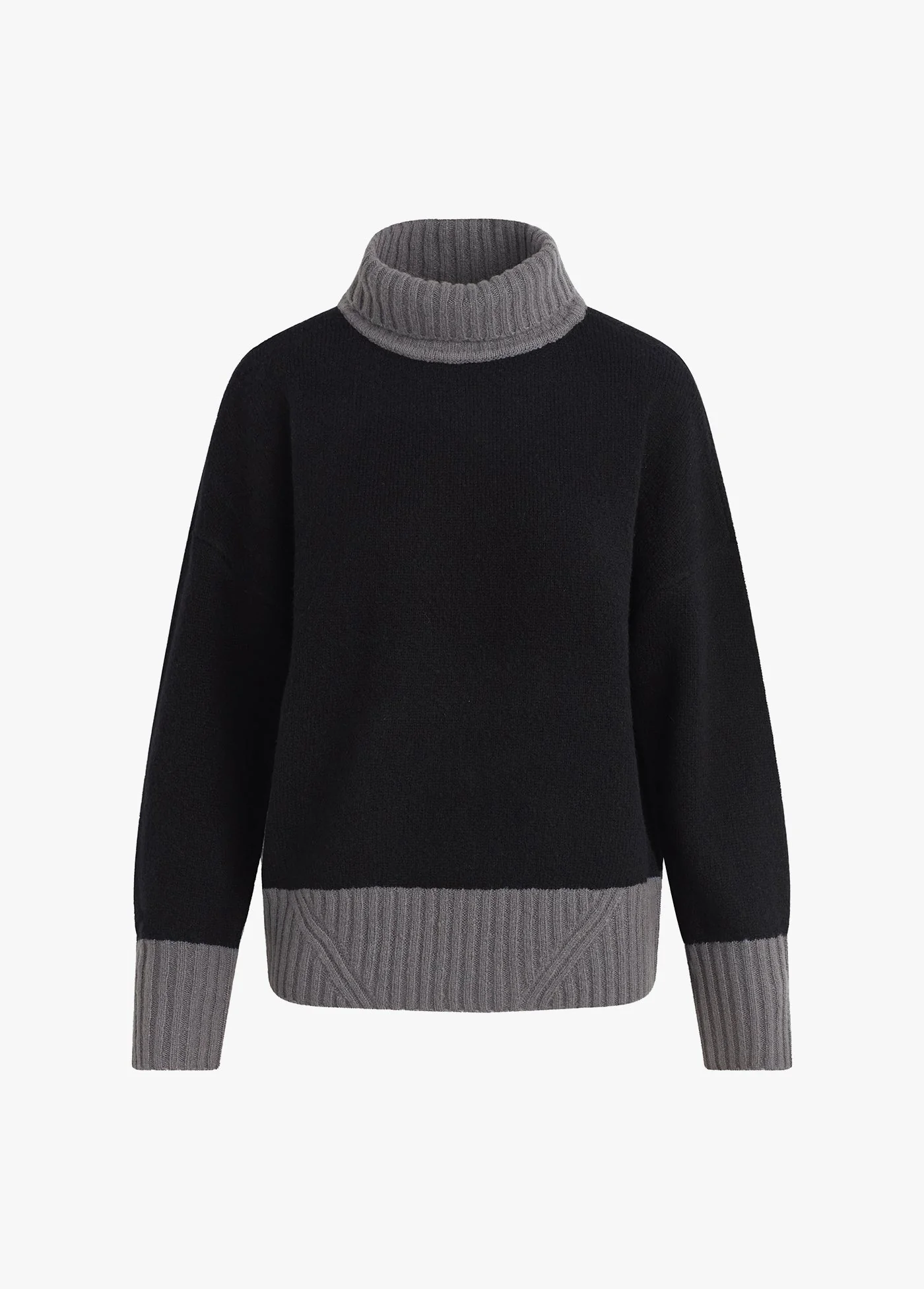 The Andi Sweater | Black Grey - Image 5