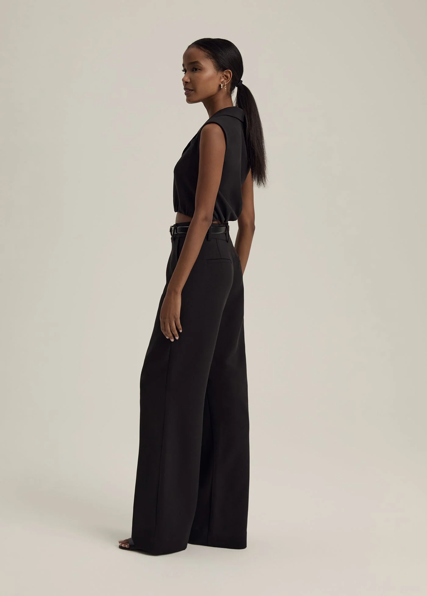 The Audrey Vest | Black - Image 4