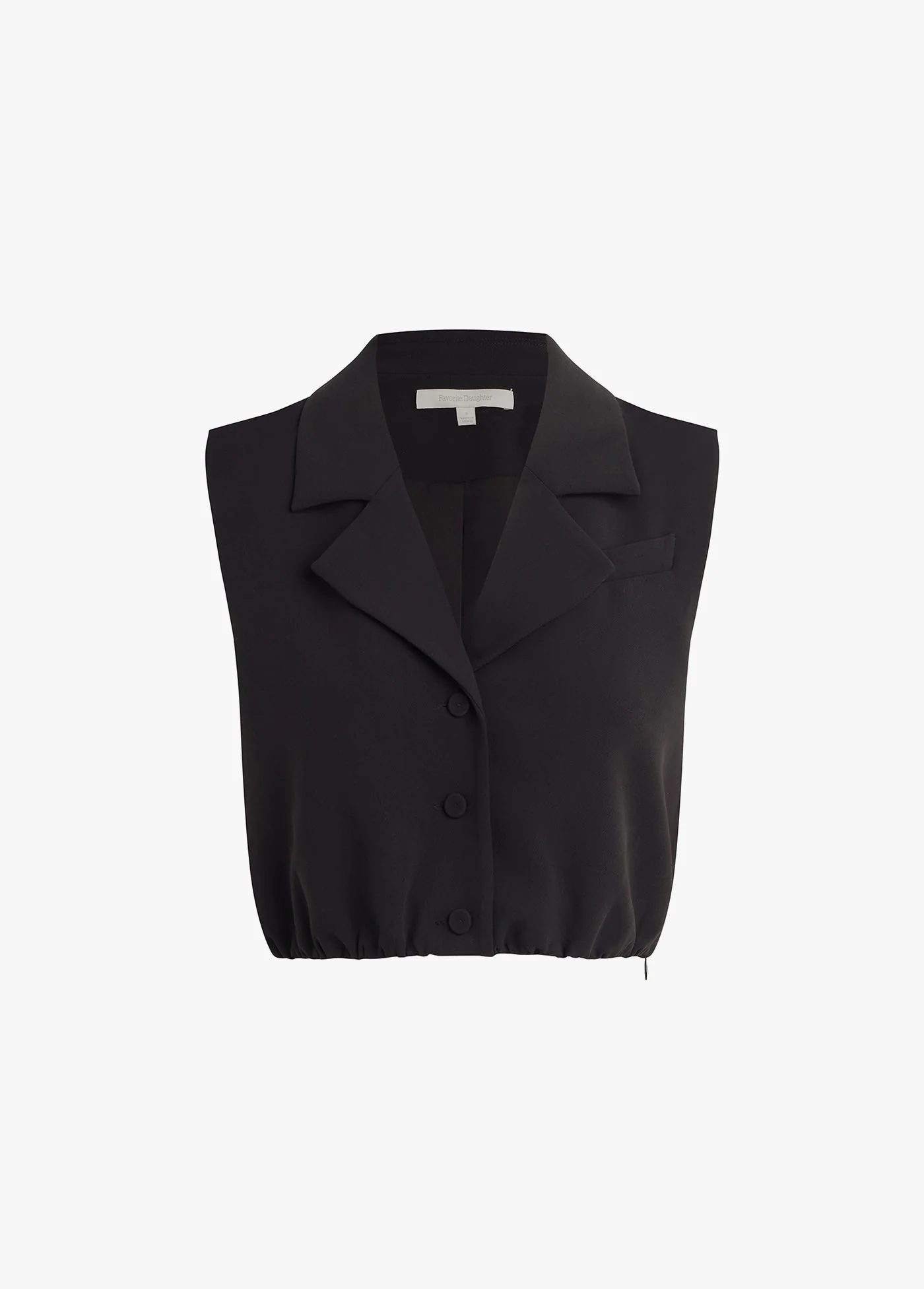 The Audrey Vest | Black - Image 6