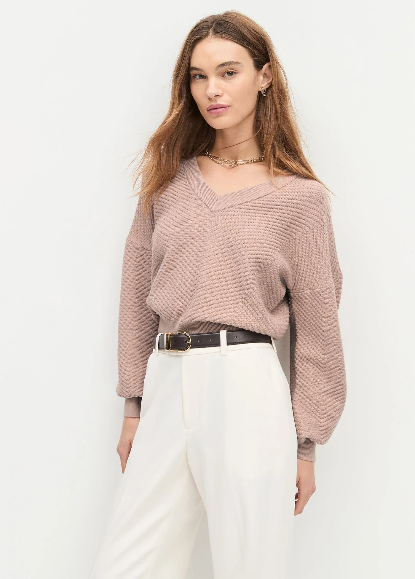 The Ava Top | Mocha