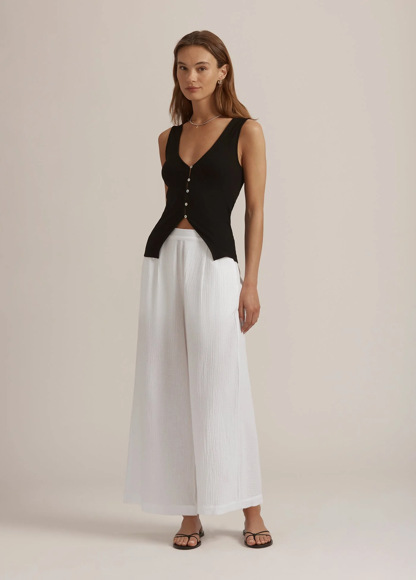 The Beach Walk Pant | Bright White - Image 4
