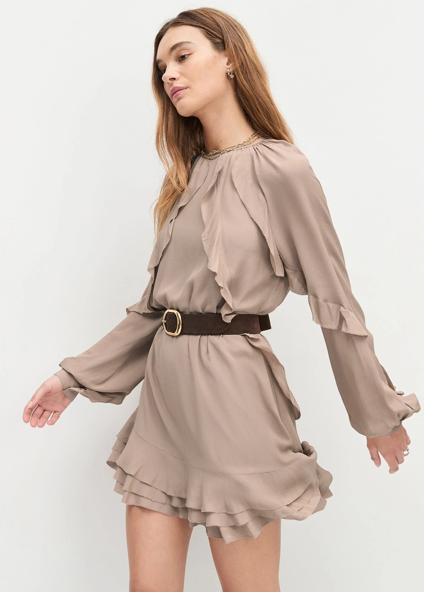 The Because Of You Dress | Mocha - Image 2