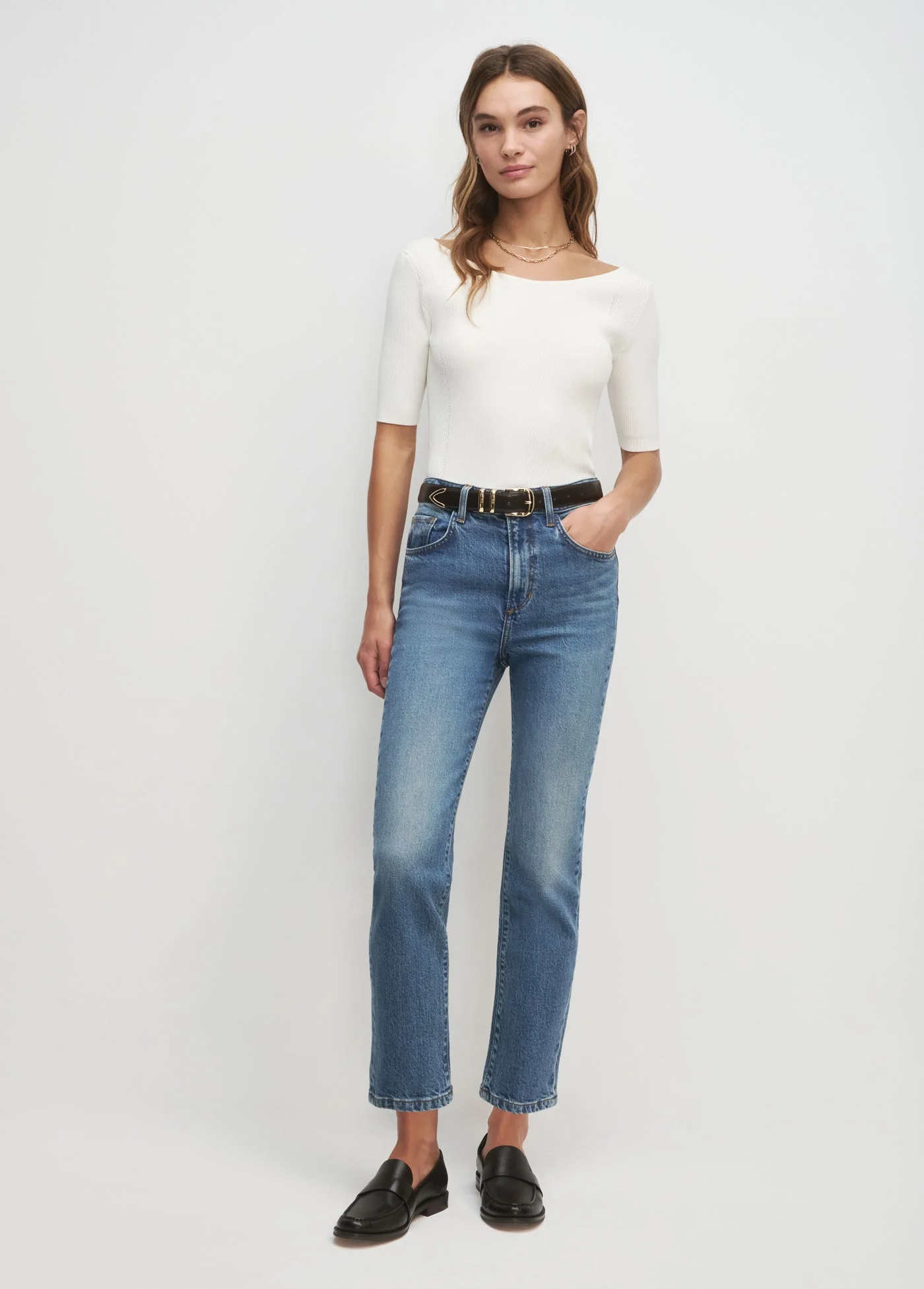 The Behind The Scenes Top | Ivory