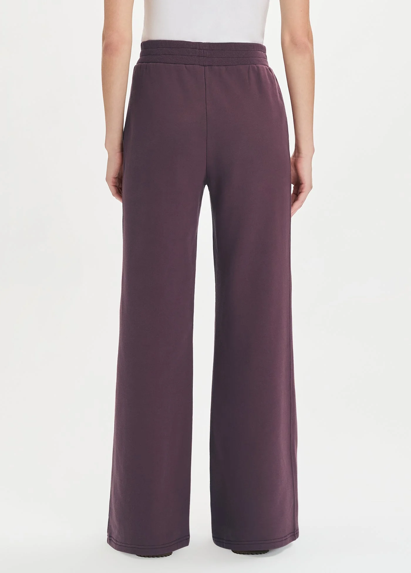 The Boxer Wide Leg | Burgundy Dahlia - Image 6