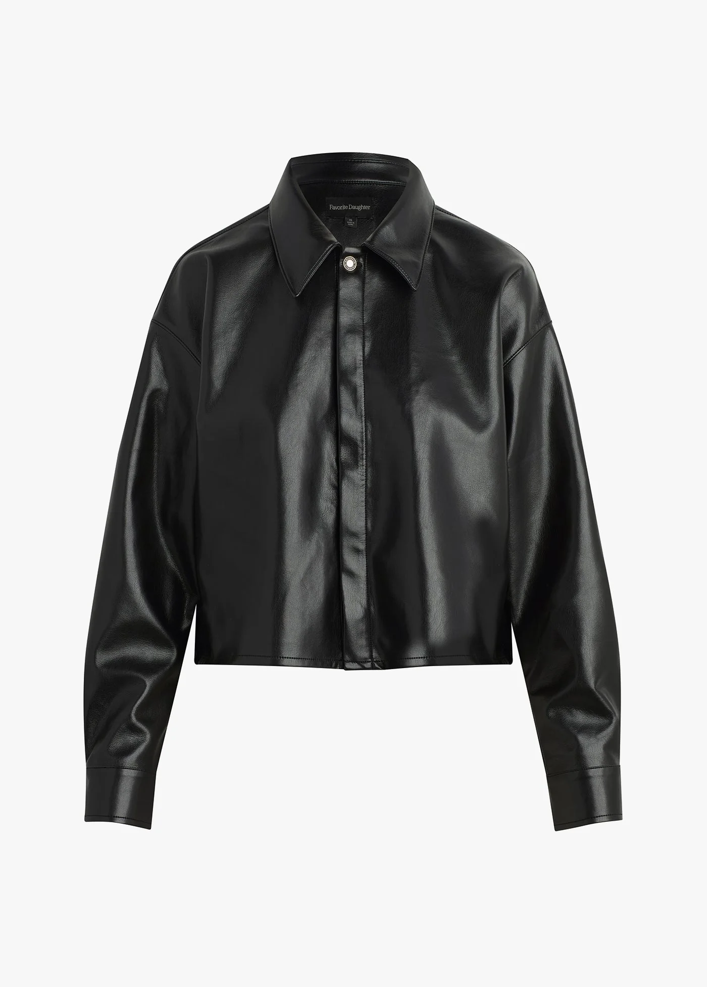 The Brady Crop Shirt | Raven - Image 7