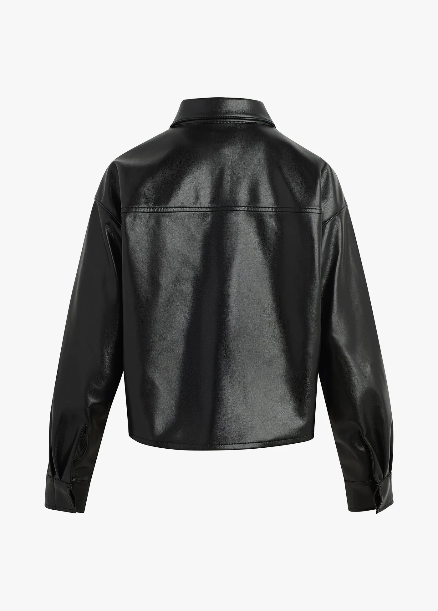 The Brady Crop Shirt | Raven - Image 8