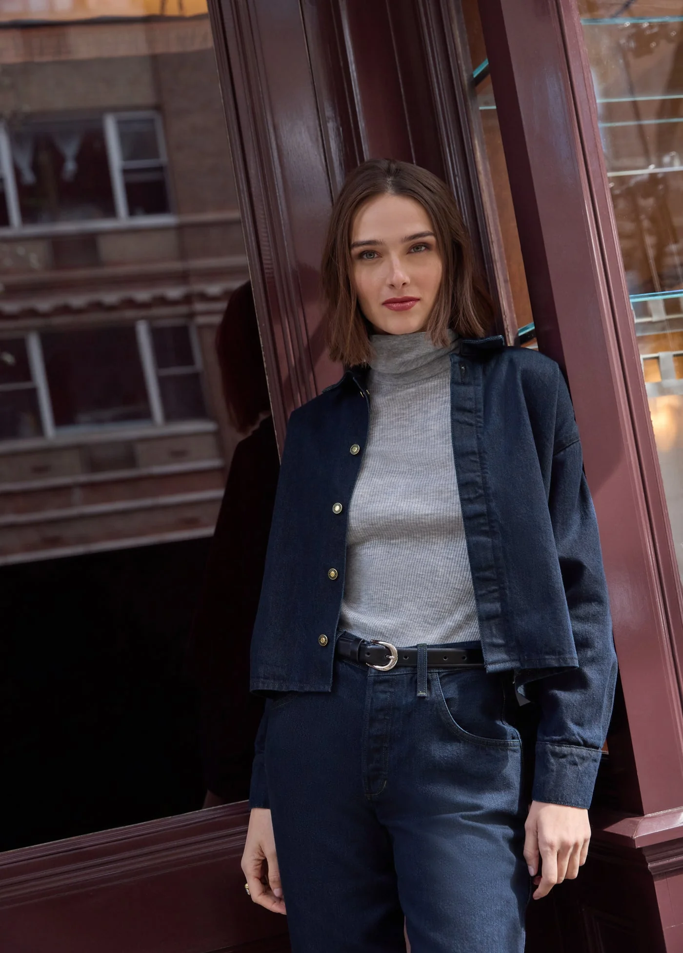 The Brady Crop Shirt | Stout