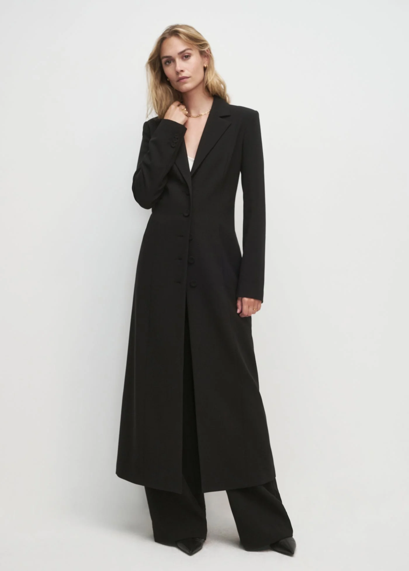 The Camille Coat | Black