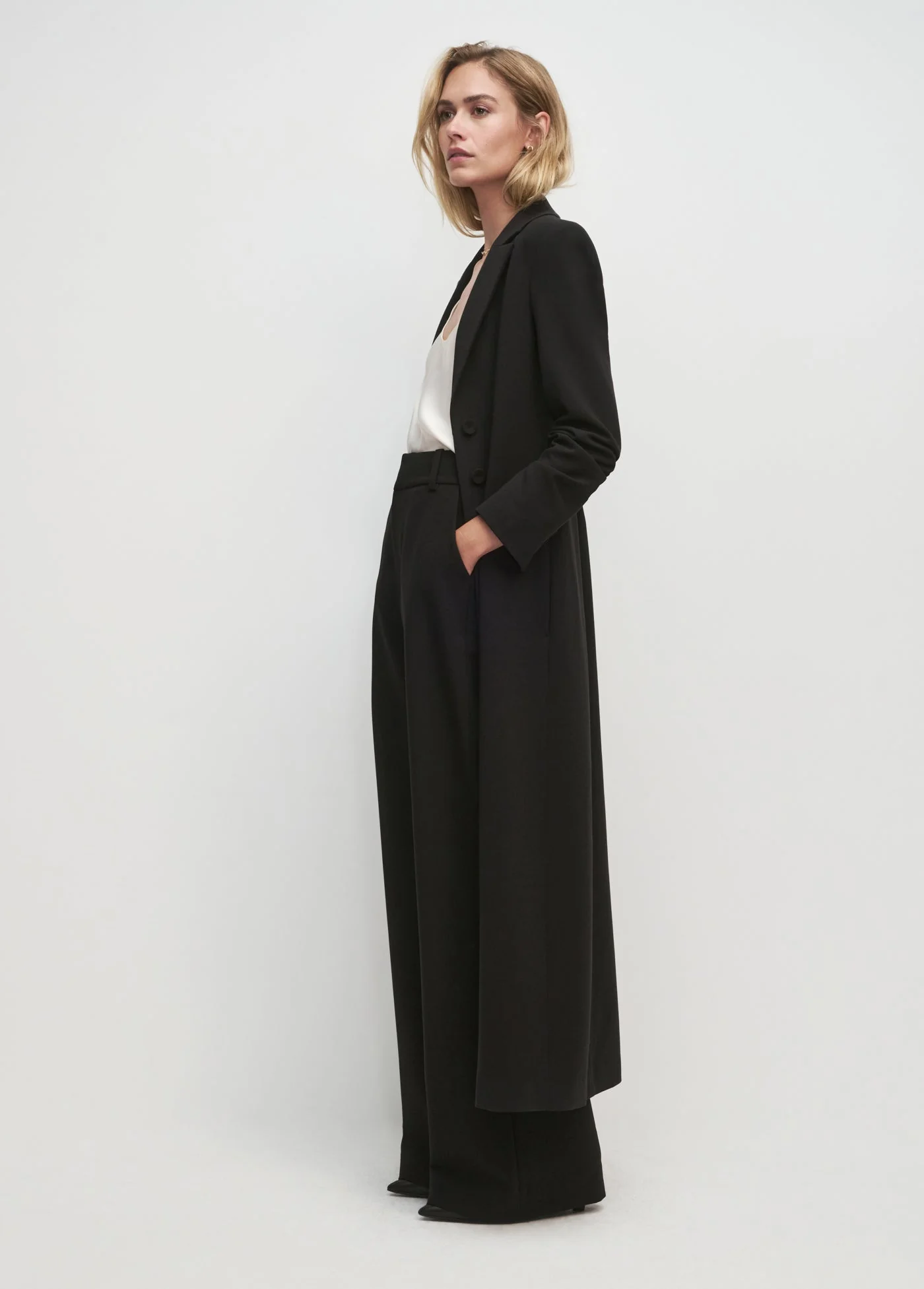 The Camille Coat | Black - Image 3