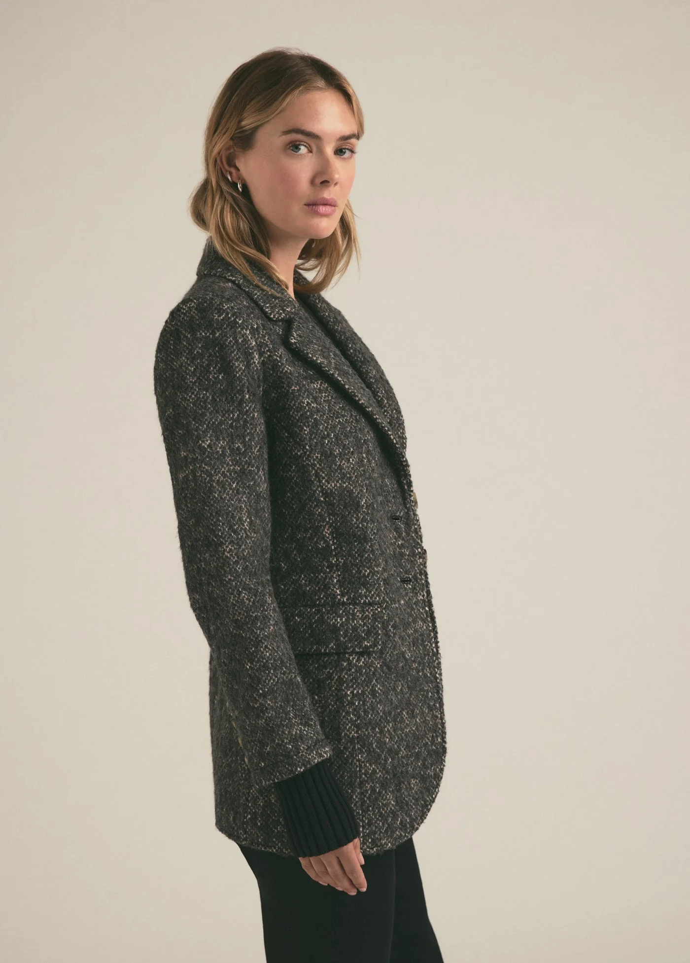 The City Blazer | Black Multi - Image 3