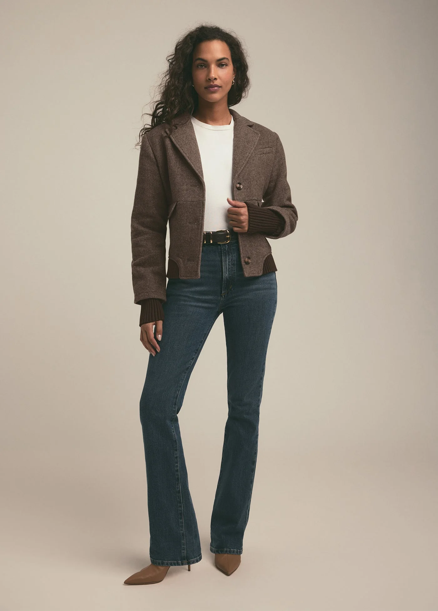 The City Bomber | Chocolate Herringbone - Image 5