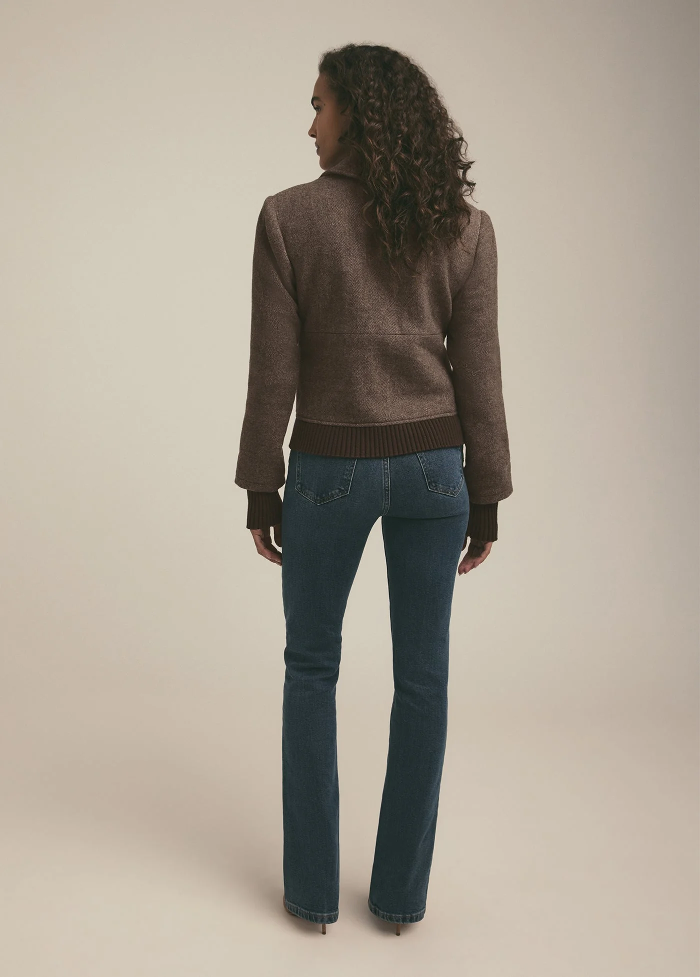 The City Bomber | Chocolate Herringbone - Image 6