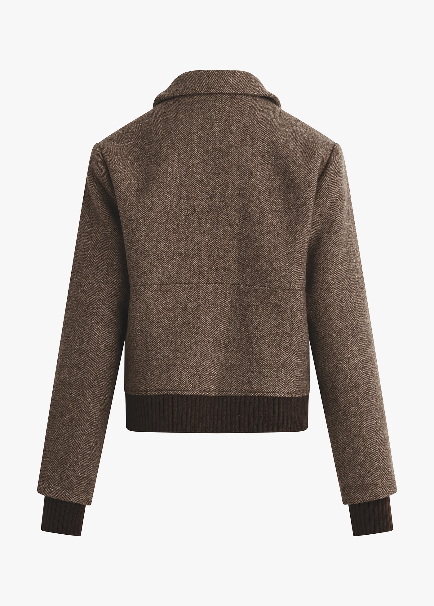 The City Bomber | Chocolate Herringbone - Image 8