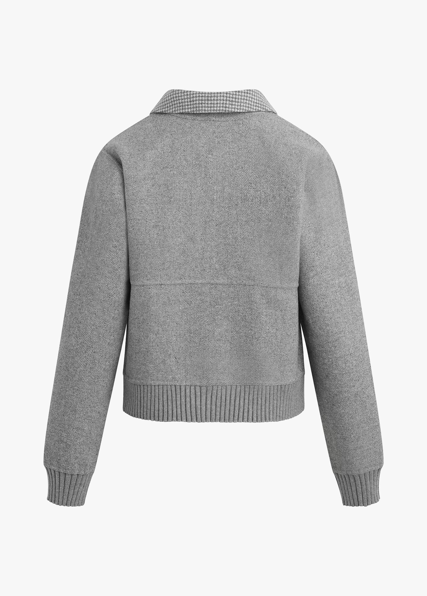 The City Bomber | Grey Houndstooth - Image 10