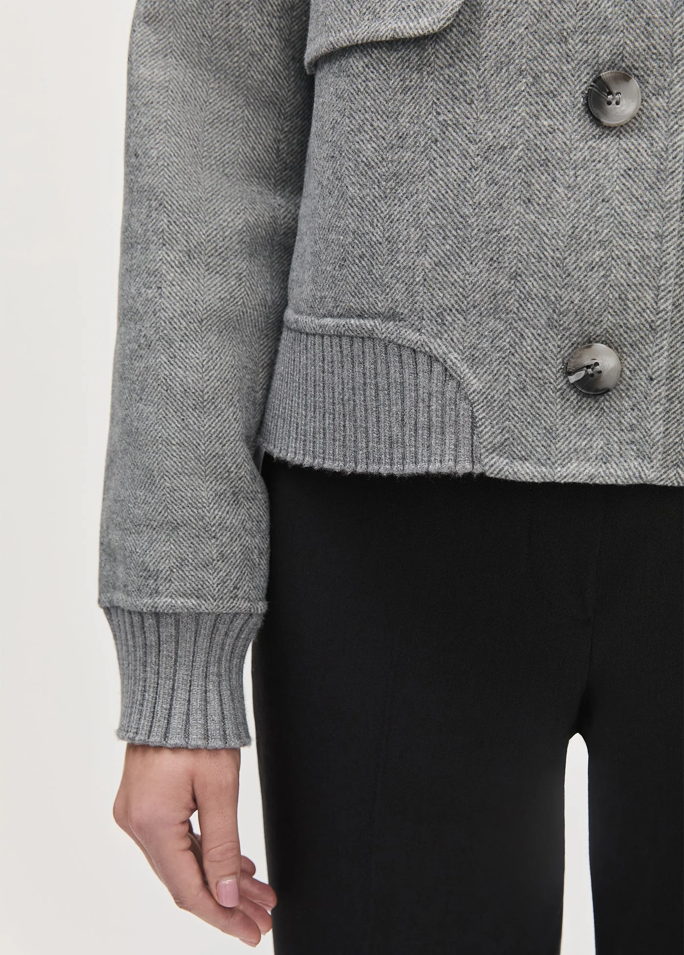 The City Bomber | Grey Houndstooth - Image 8