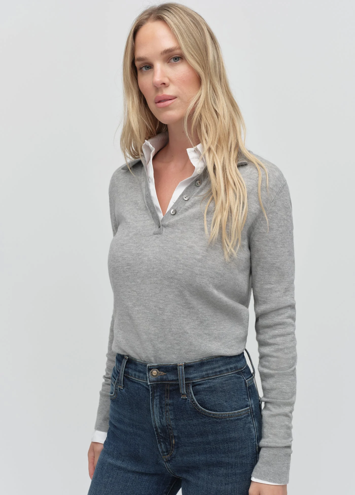The Cleo Top | Heather Grey - Image 5