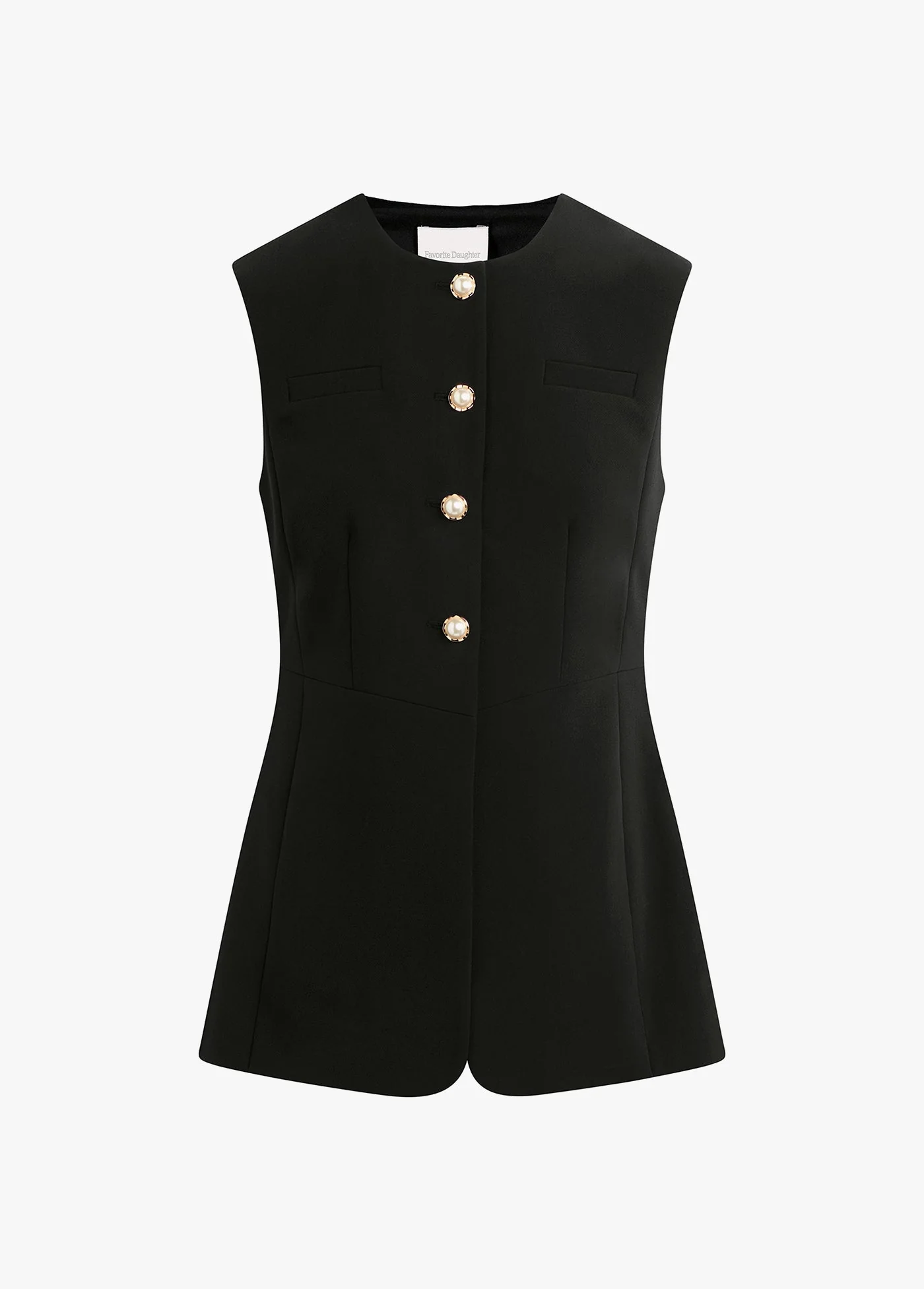The Clocking In Top | Black - Image 7