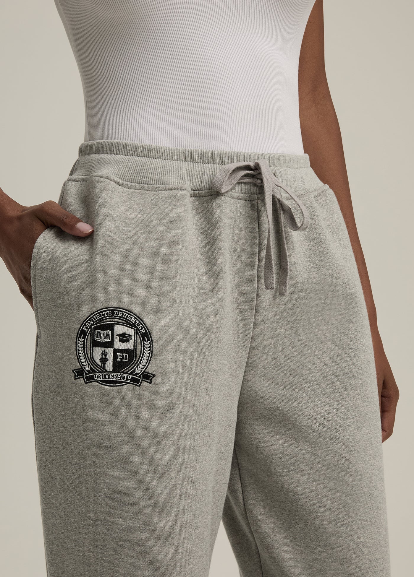 The Coaches Jogger | Heather Grey - Image 2