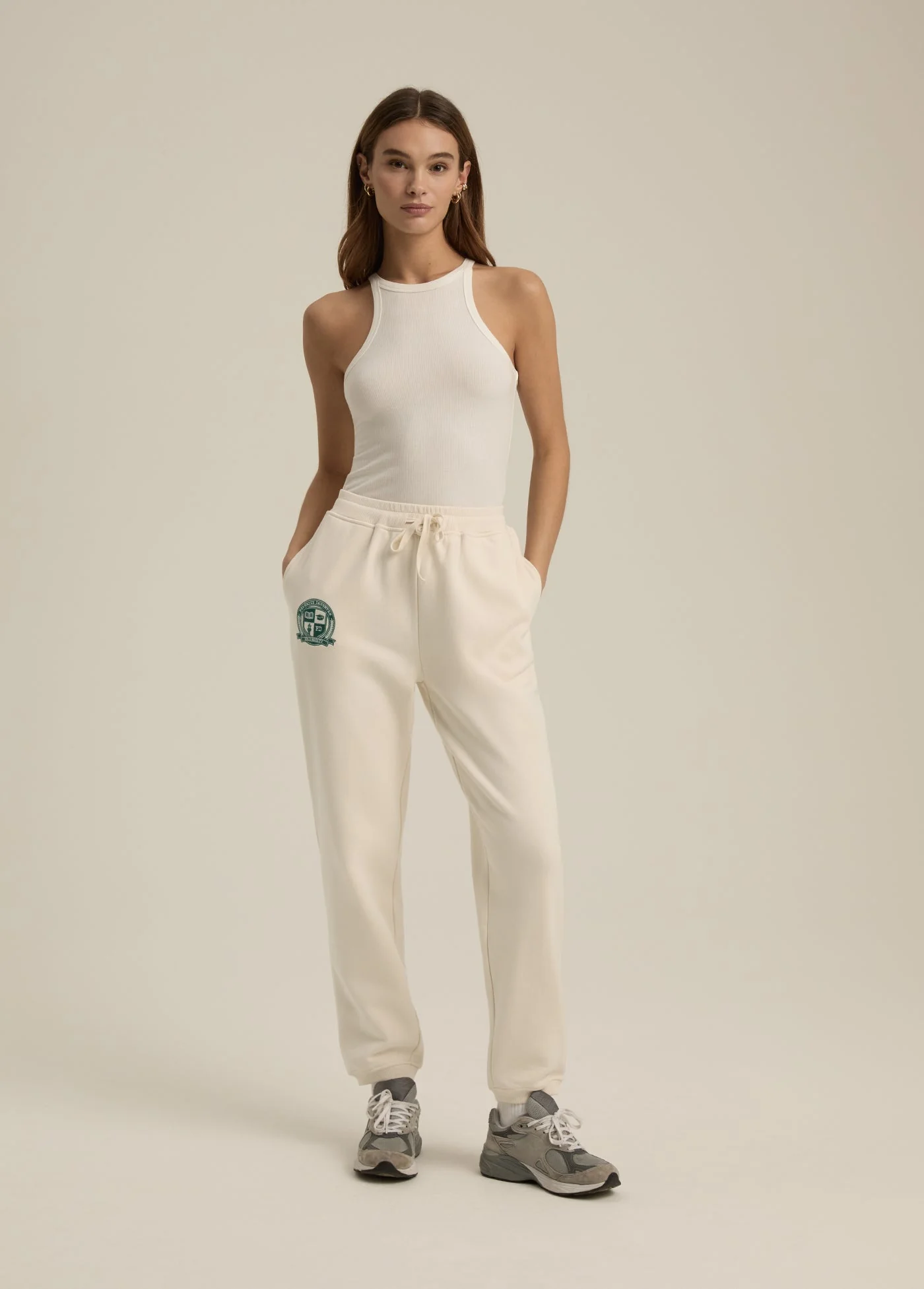 The Coaches Jogger | Ivory - Image 2