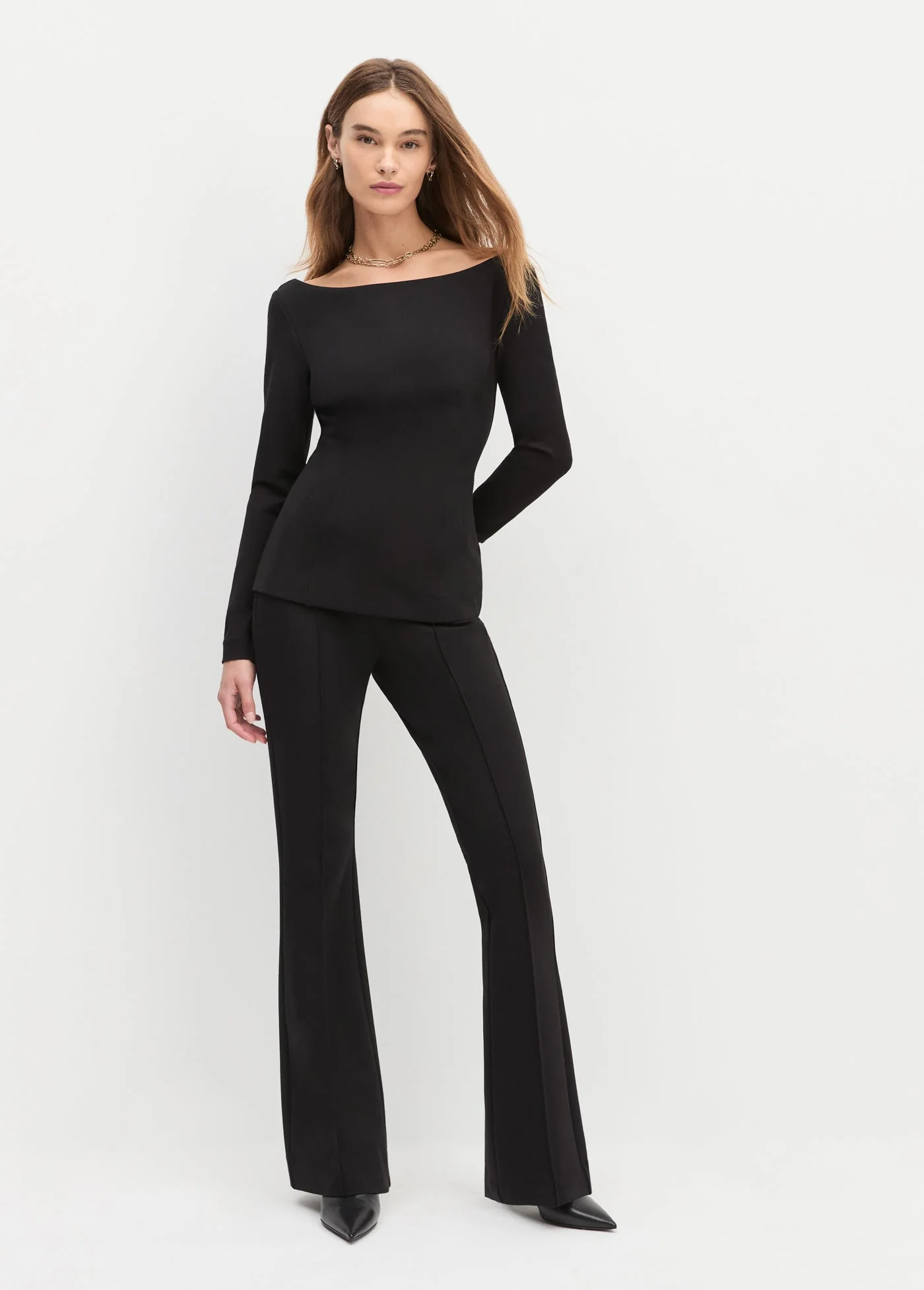 The Cold Shoulder Top | Black