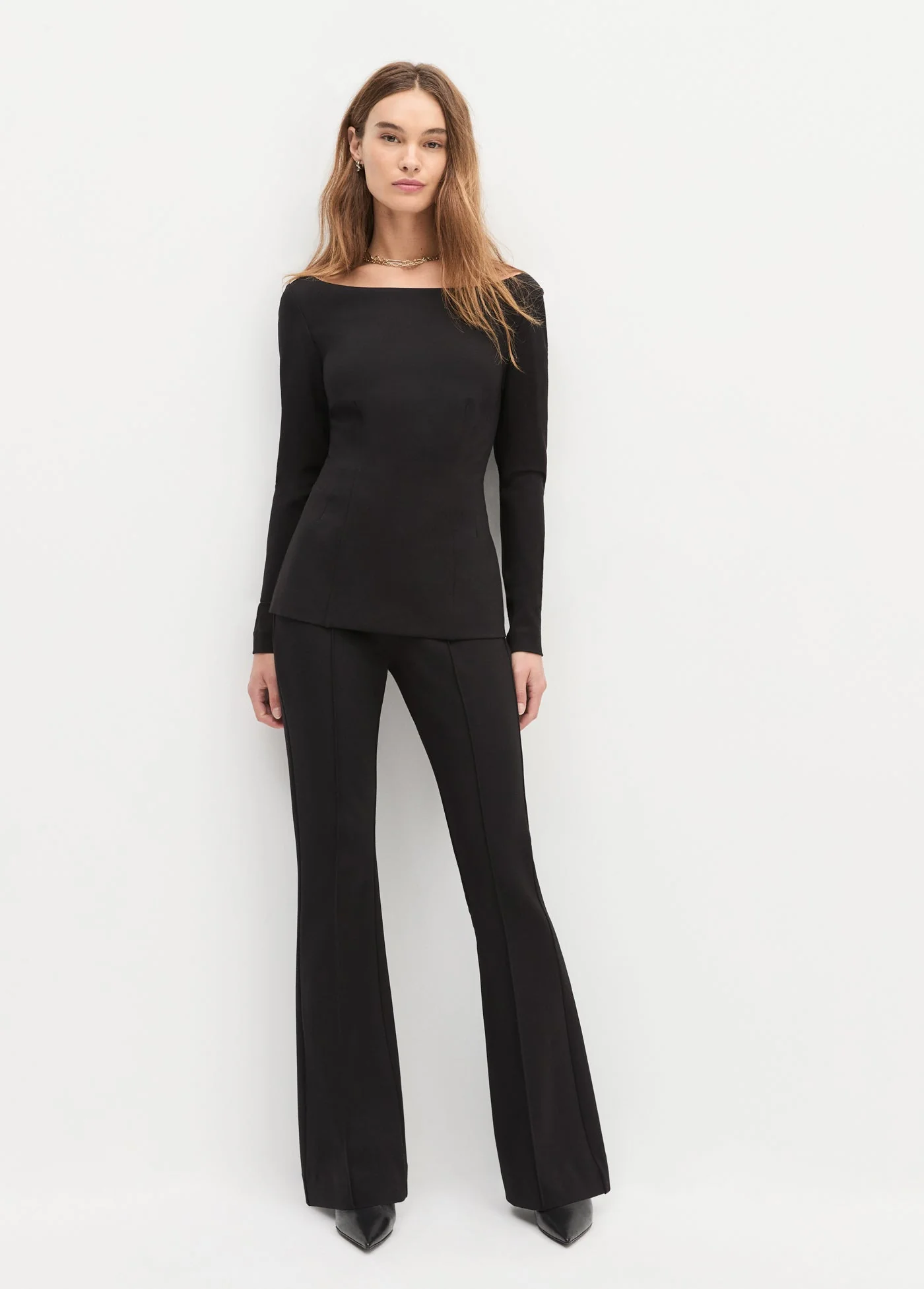 The Cold Shoulder Top | Black - Image 3