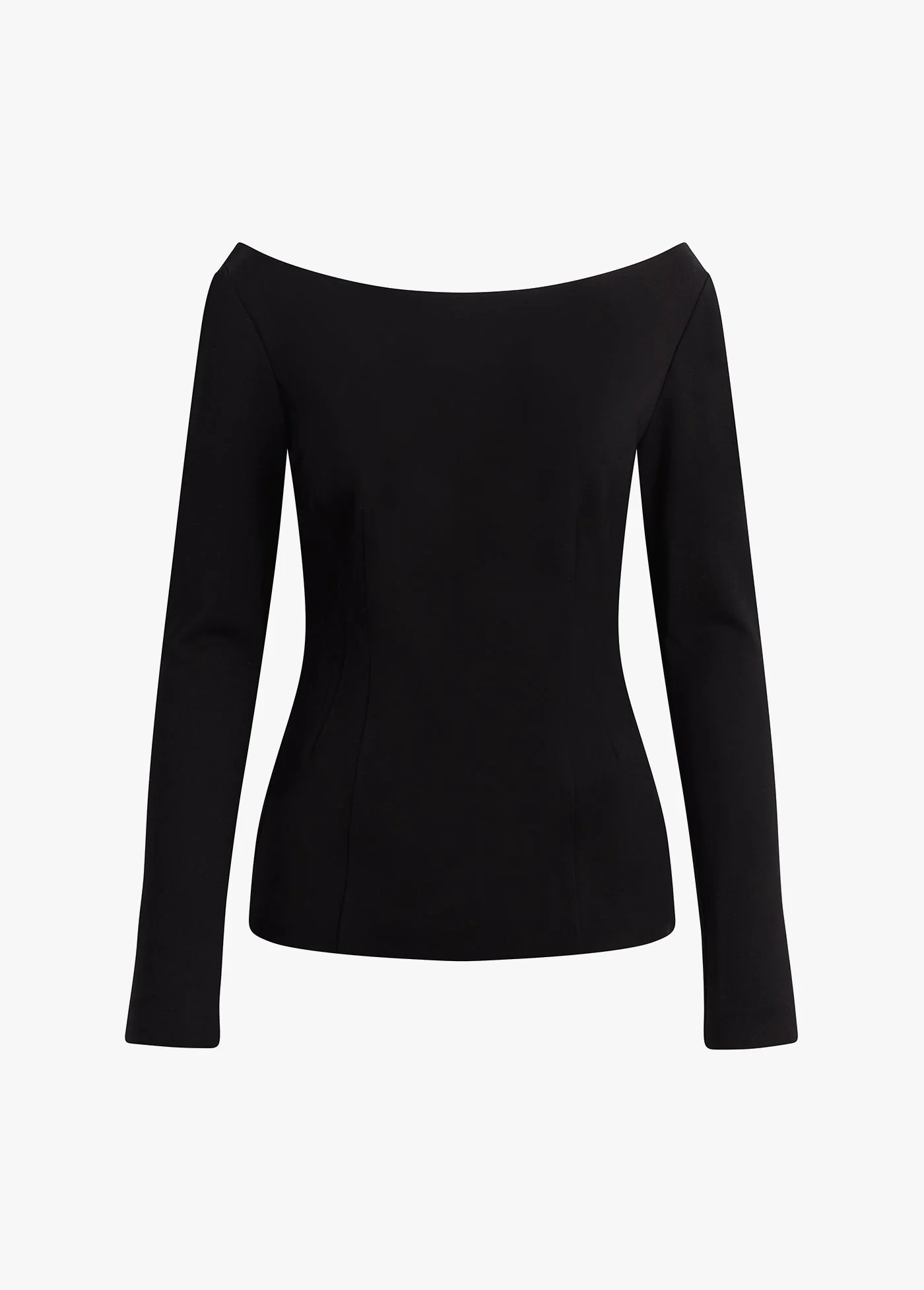 The Cold Shoulder Top | Black - Image 5