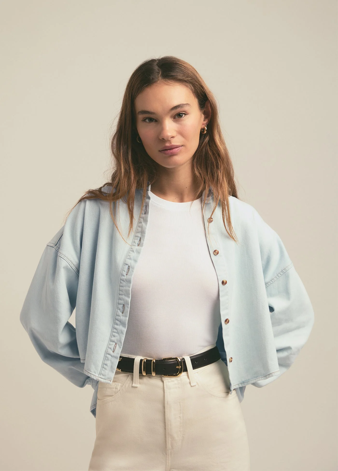 The Crop Ex-Boyfriend Shirt | Sierra - Image 2