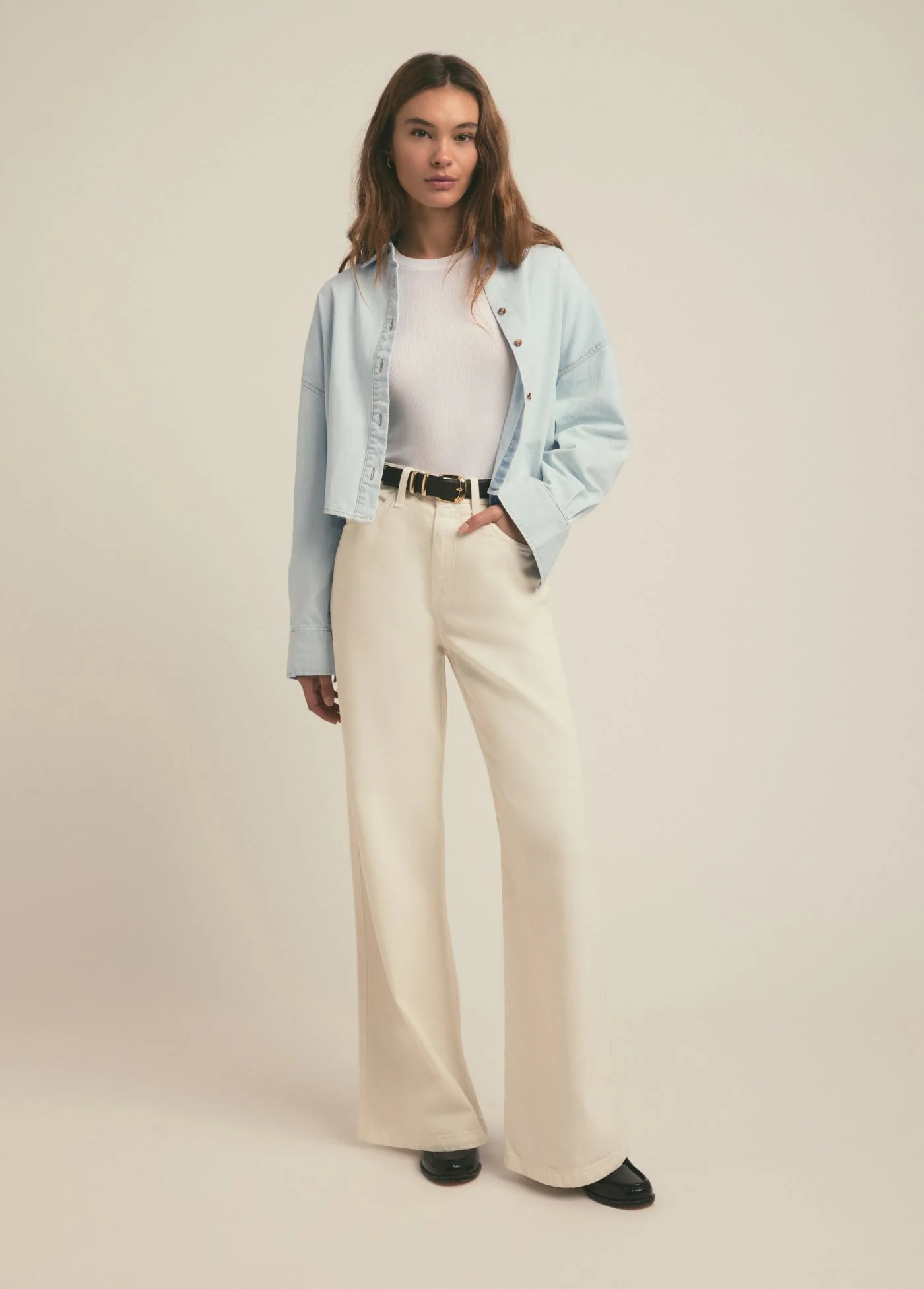 The Crop Ex-Boyfriend Shirt | Sierra - Image 3