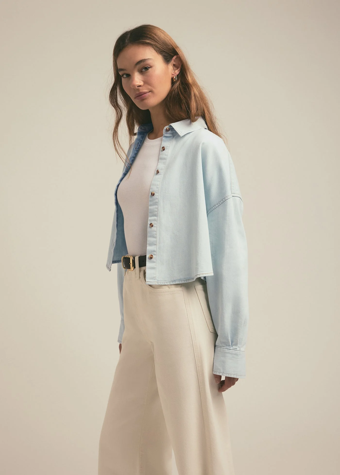 The Crop Ex-Boyfriend Shirt | Sierra - Image 4