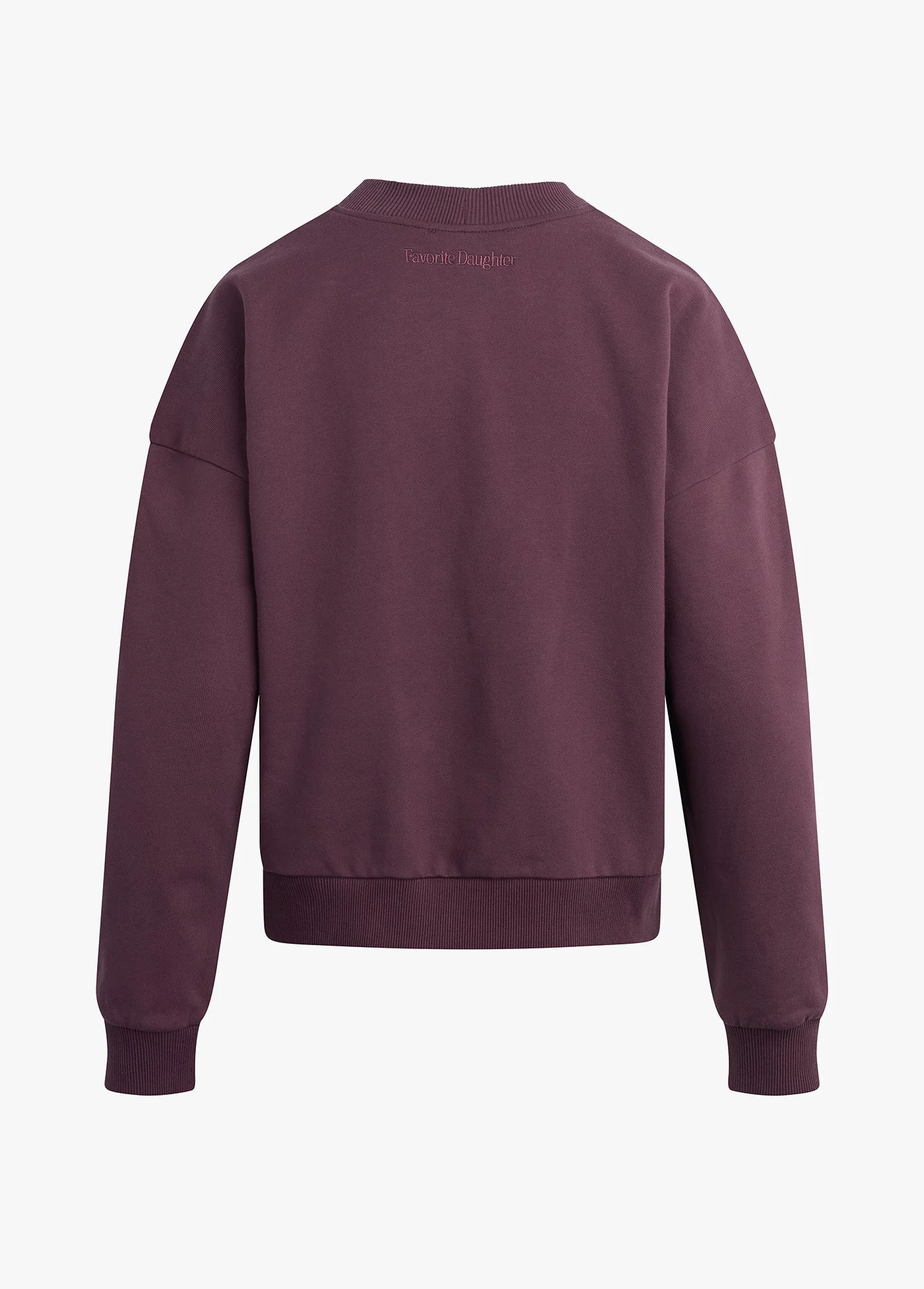 The Cutesy Crop Cardigan | Burgundy Dahlia - Image 9