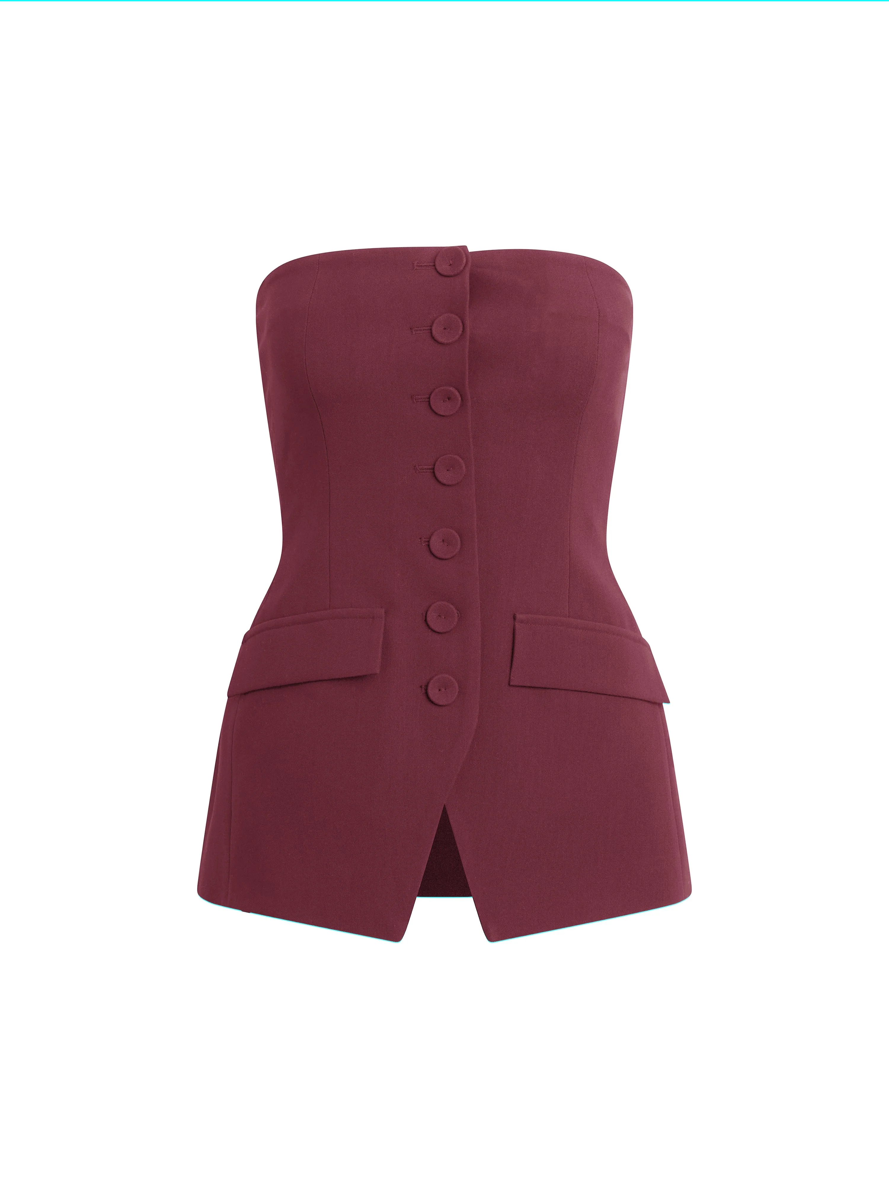 The Dream Phoebe Bustier | Vino - Image 7