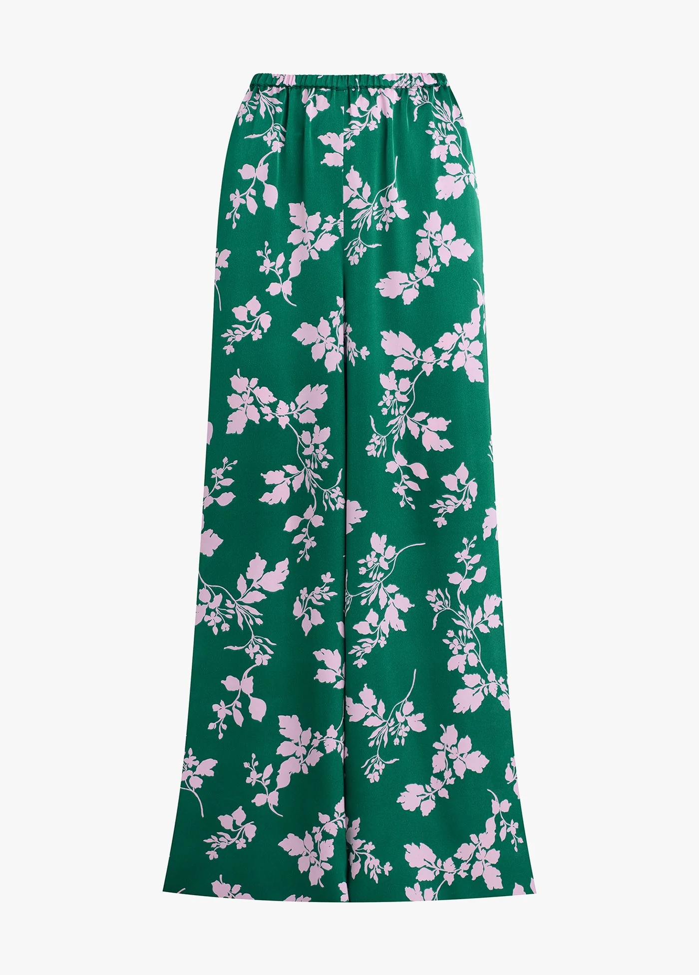 The Effortless Wide Leg Pant | Emerald Floral - Image 6
