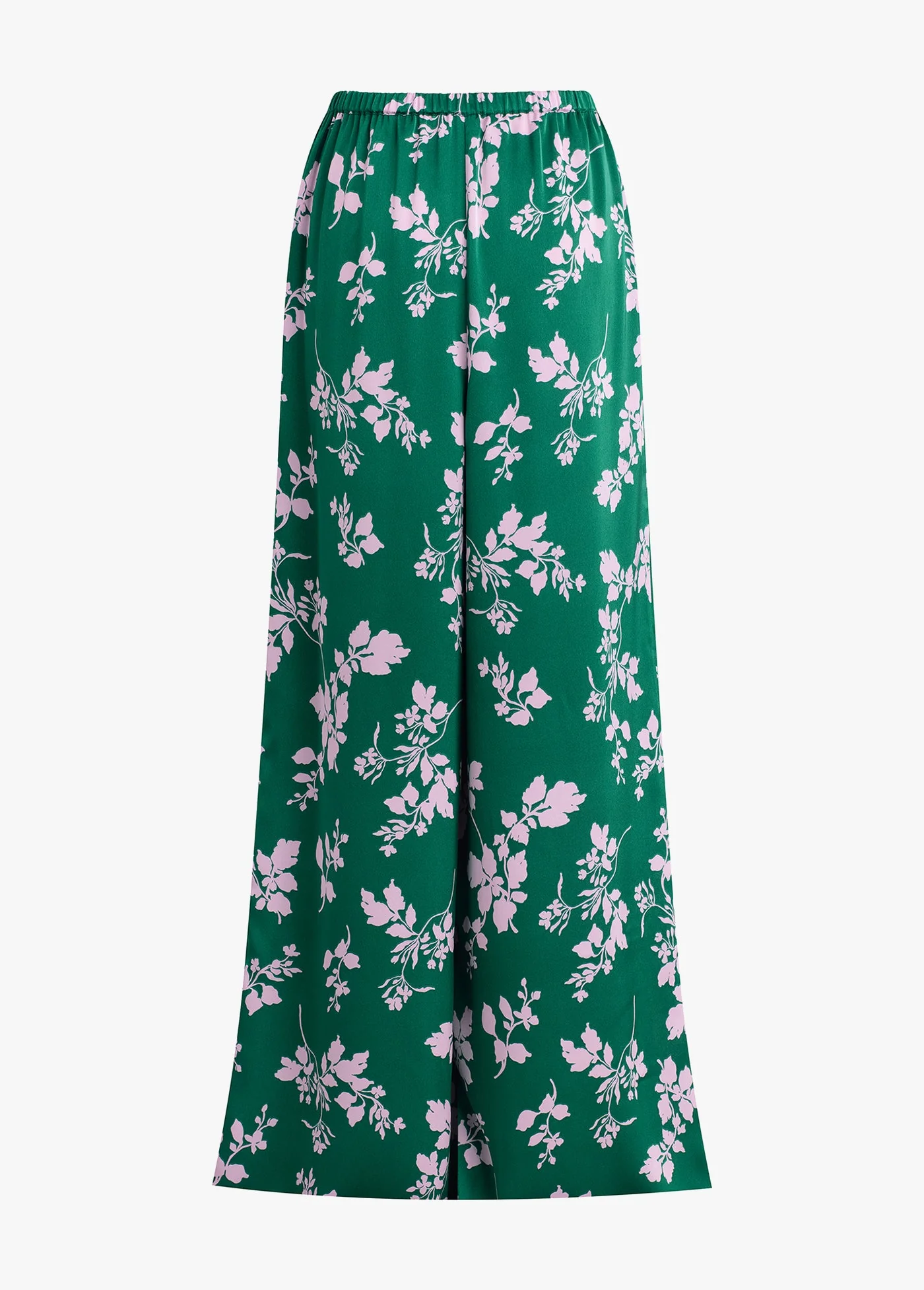The Effortless Wide Leg Pant | Emerald Floral - Image 7