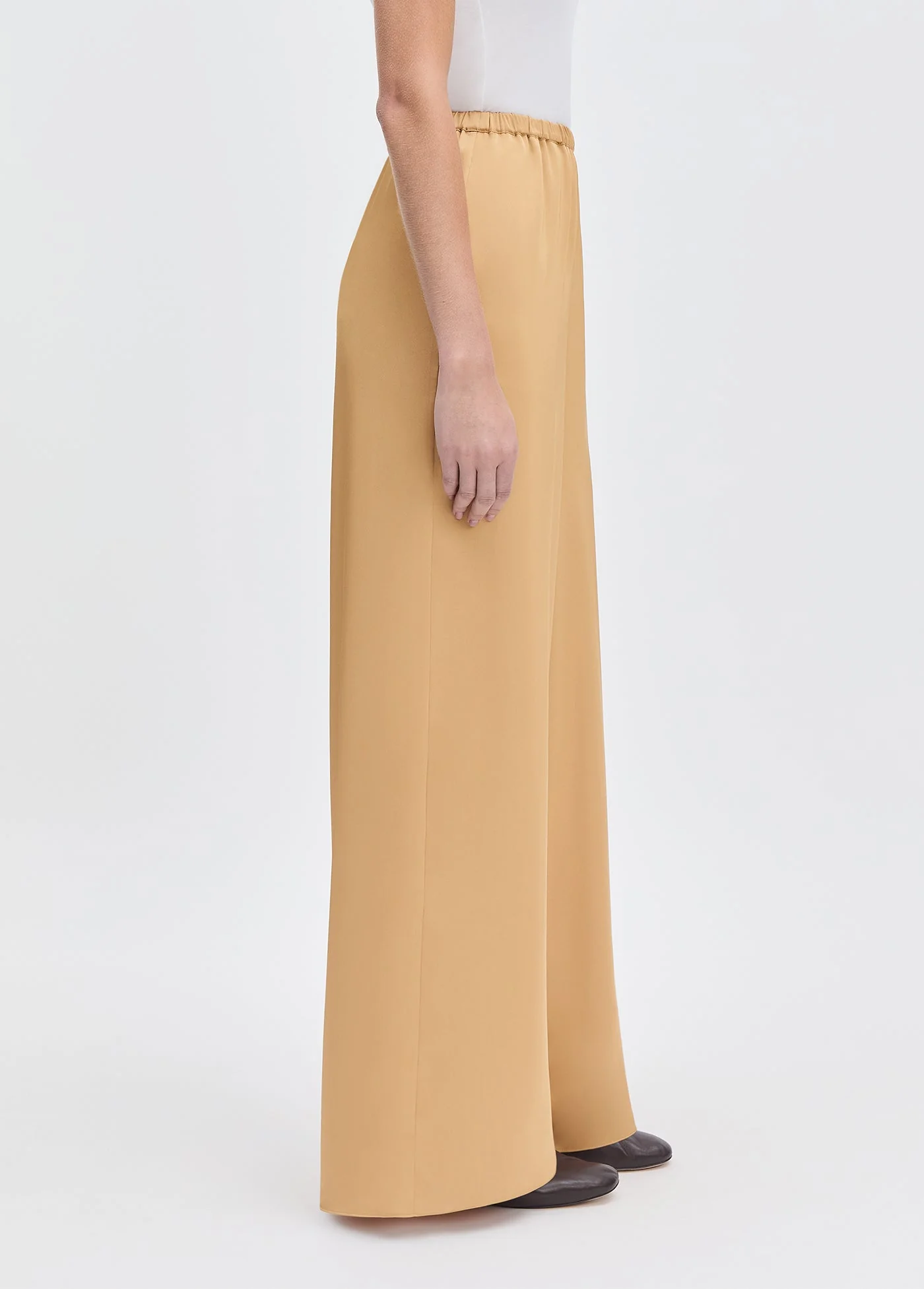 The Effortless Wide Leg Pant | Palomino Gold - Image 6