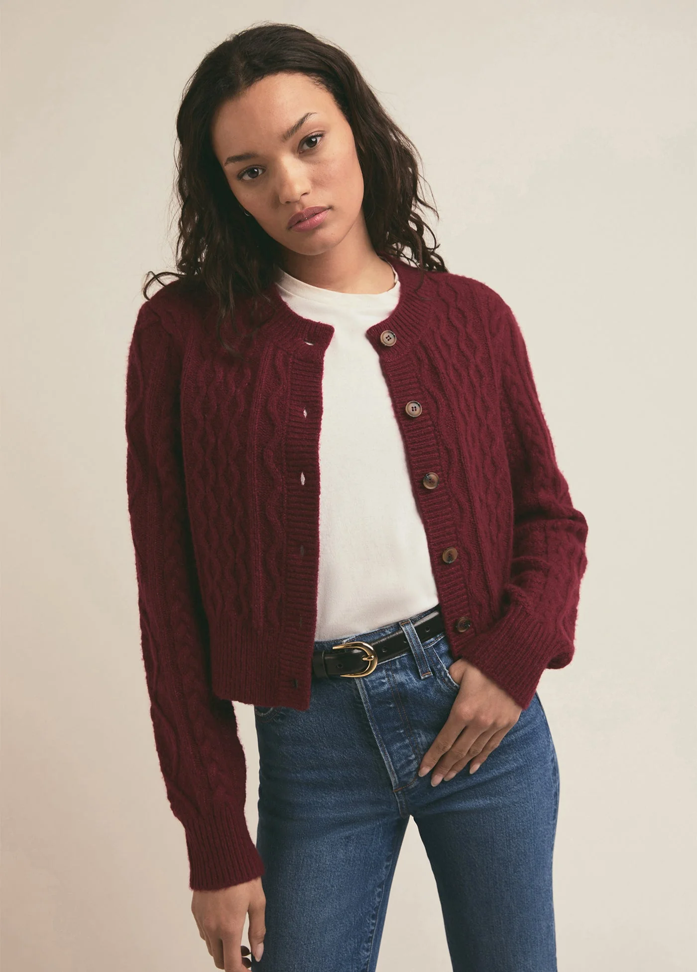 The Eleanor Cardigan | Vineyard - Image 2