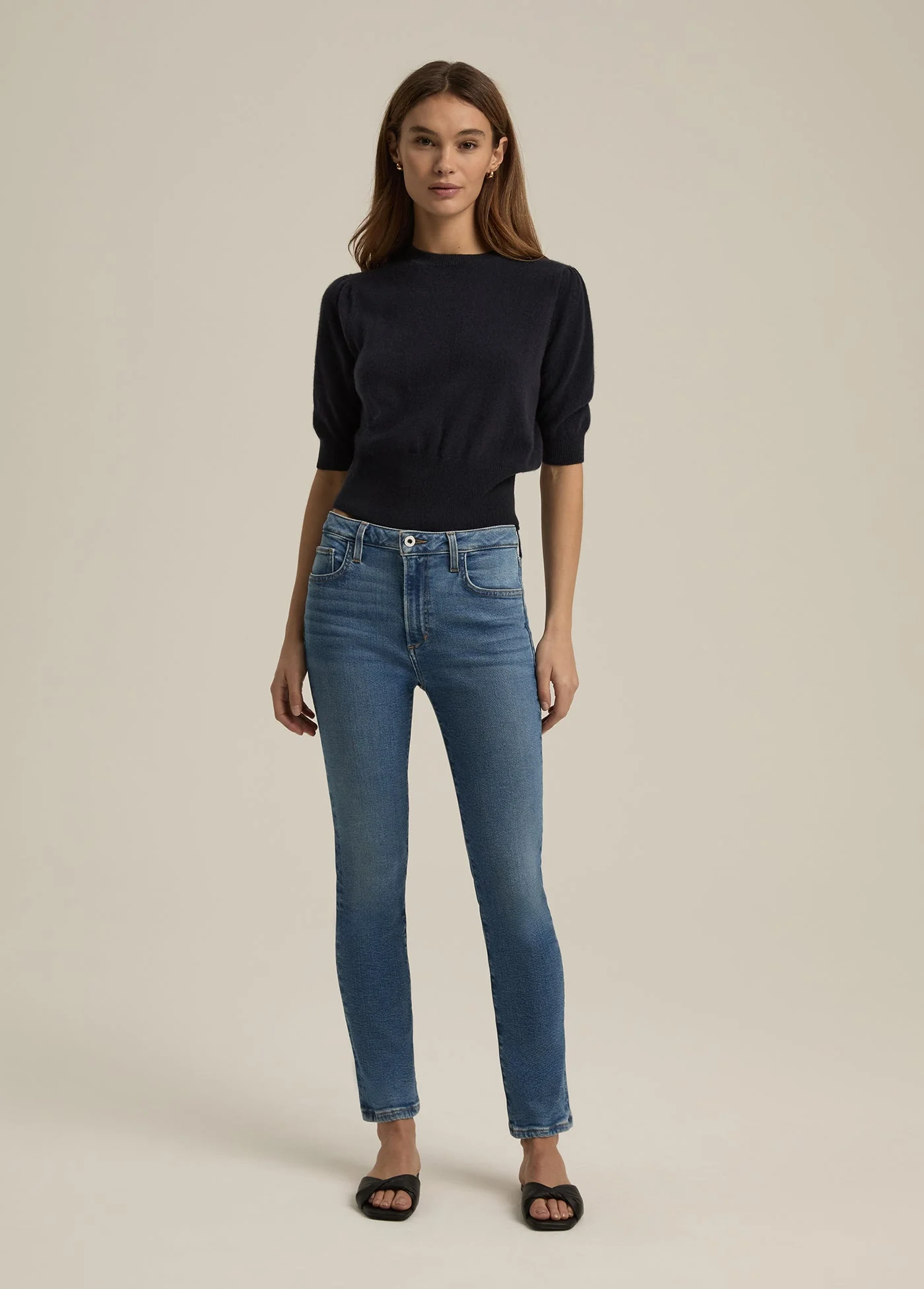 The Erin High Rise Slim Straight | Hyannis - Image 2
