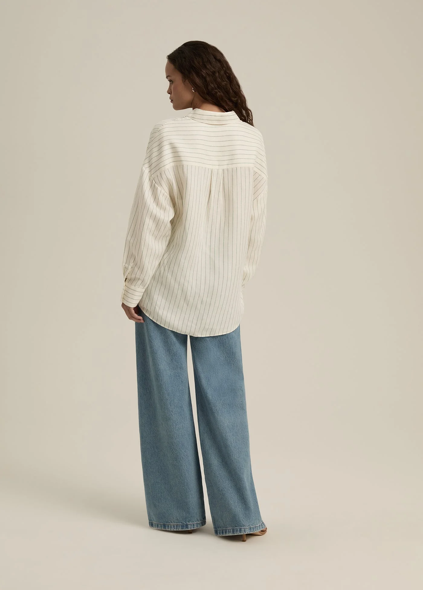 The Ex-Boyfriend Shirt | Emerald Stripe - Image 6