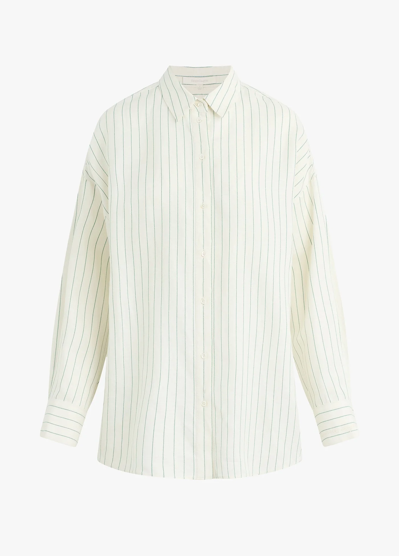 The Ex-Boyfriend Shirt | Emerald Stripe - Image 7