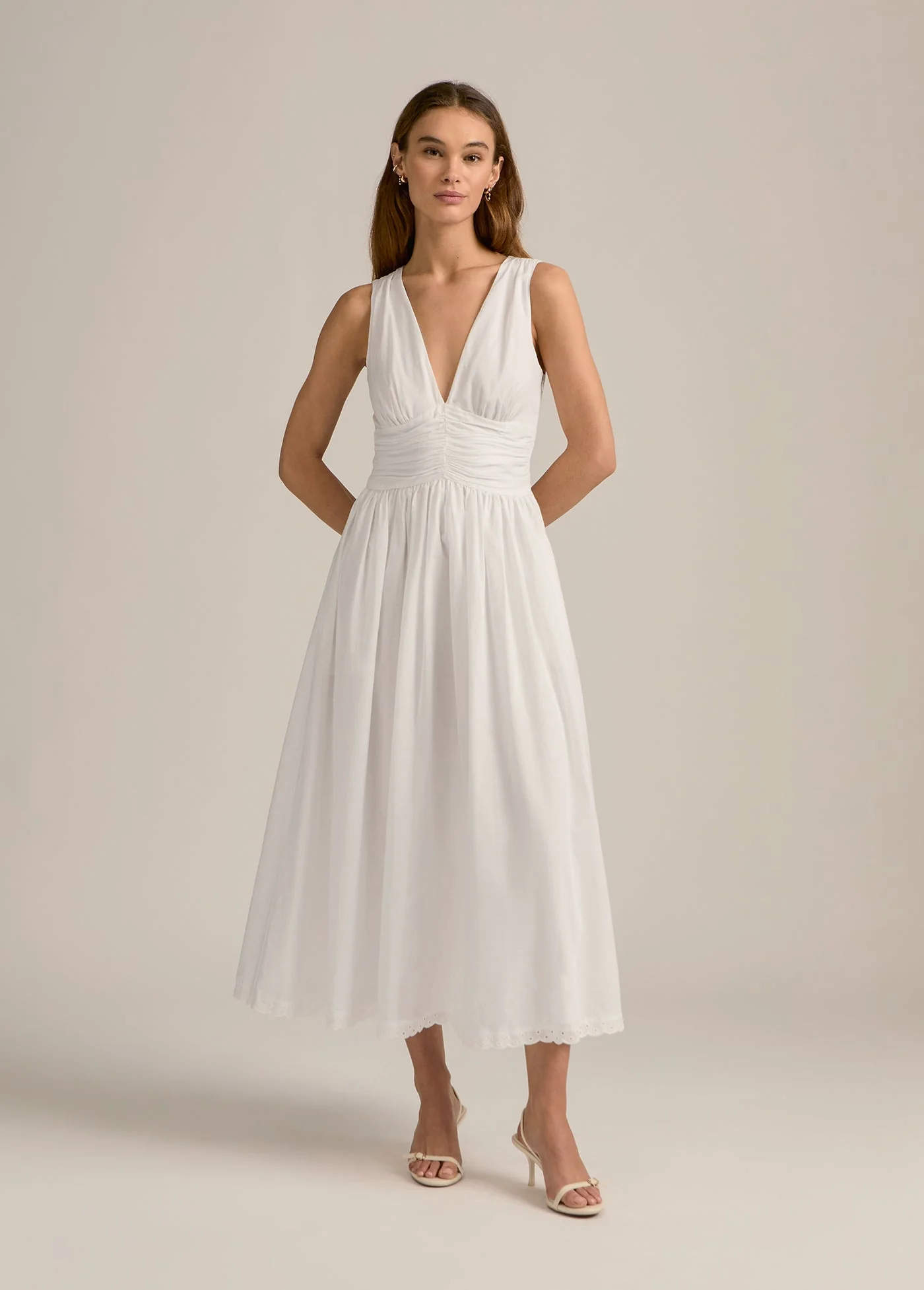 The Eyes Only For You Dress | White - Image 3