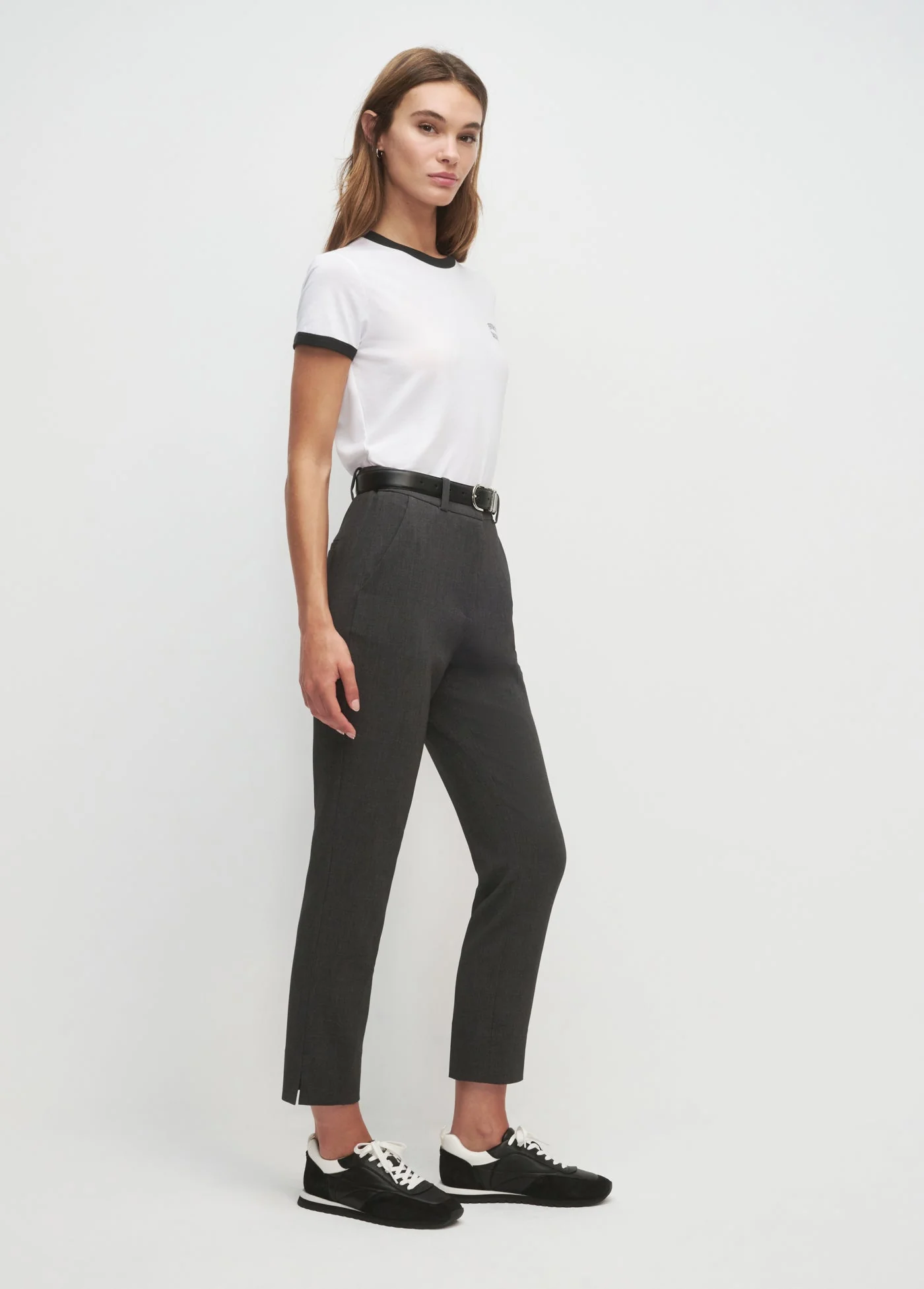 The Favorite Cigarette Pant | Grey Suiting - Image 6