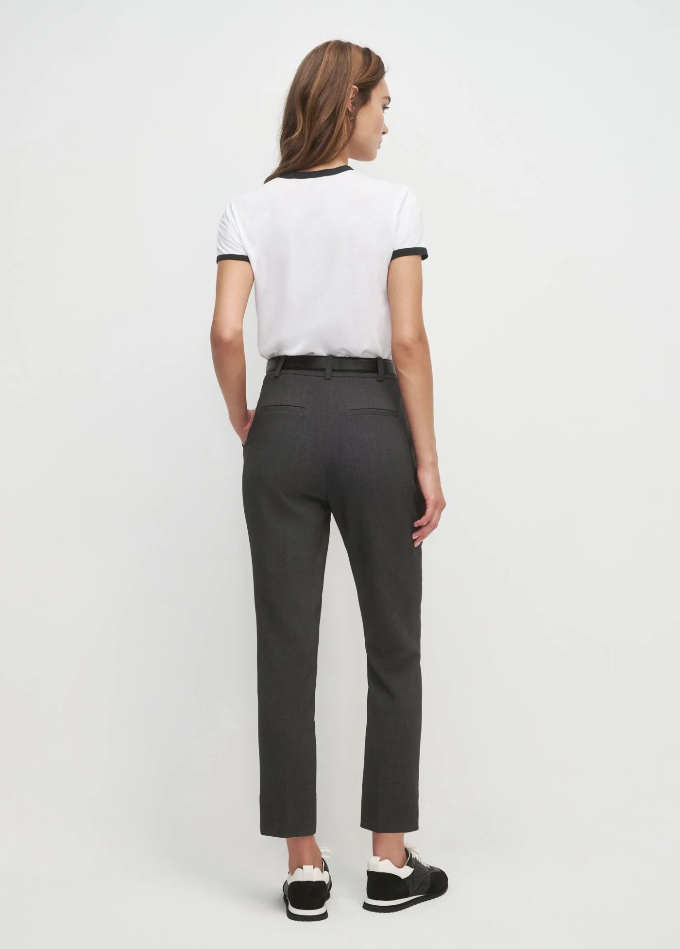 The Favorite Cigarette Pant | Grey Suiting - Image 7