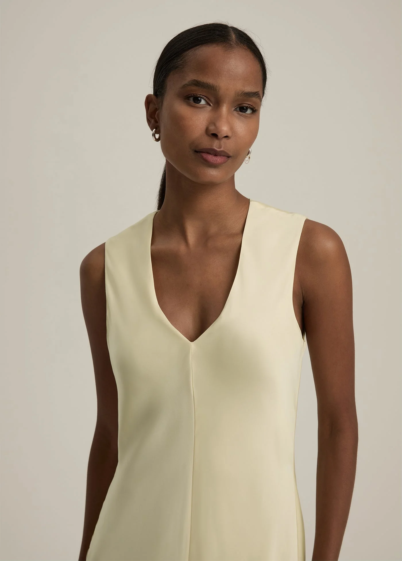 The Favorite Column Dress | Moonbeam - Image 4